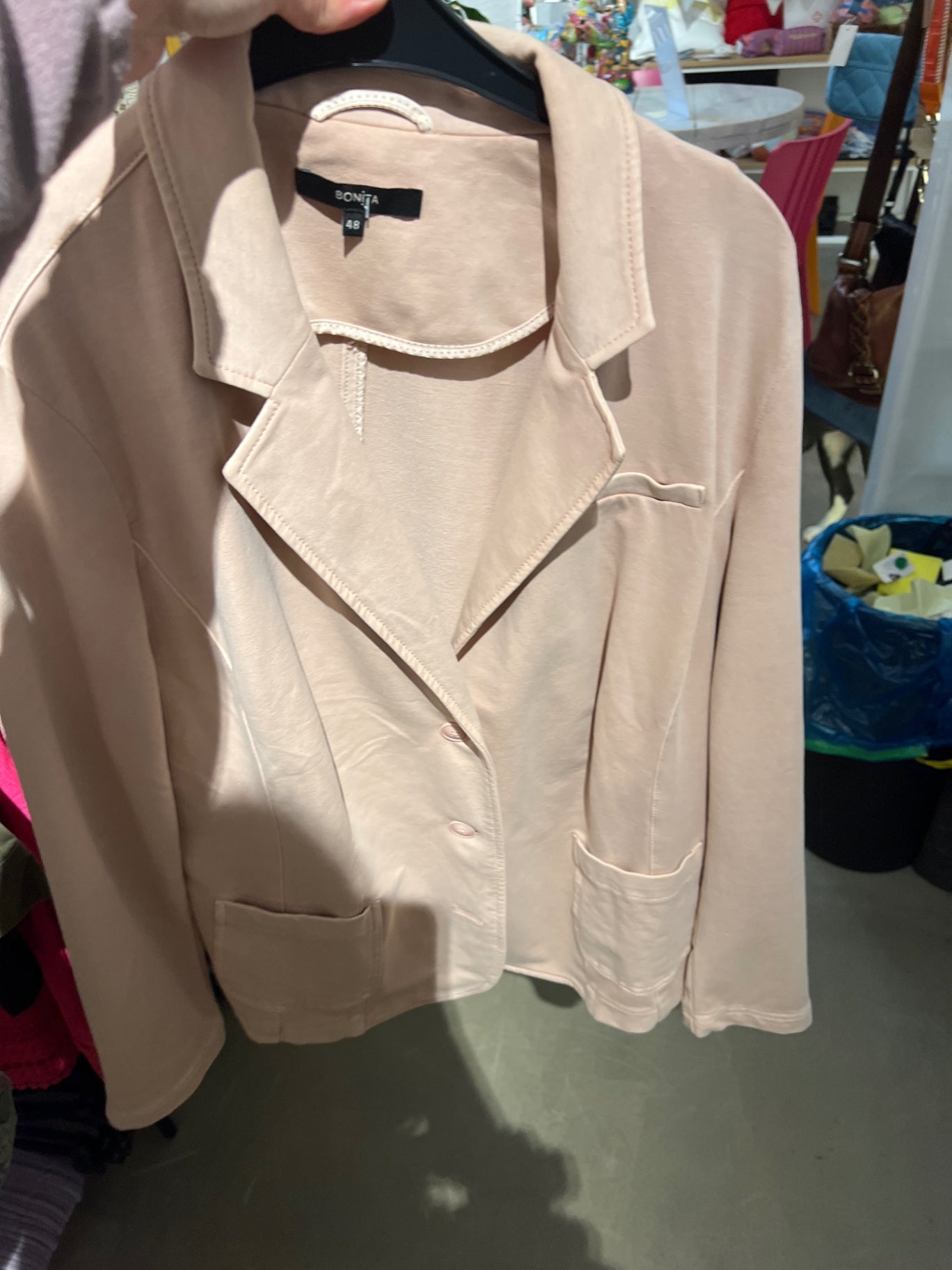 Bonita Blazer Beige Größe: 48