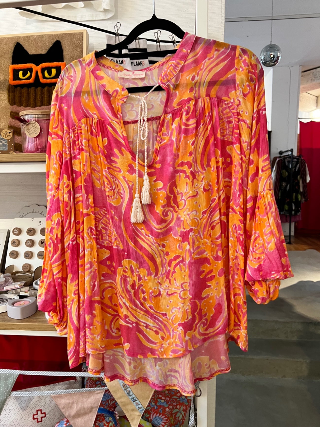 Monday Afternoon Bluse Pink Größe: M
