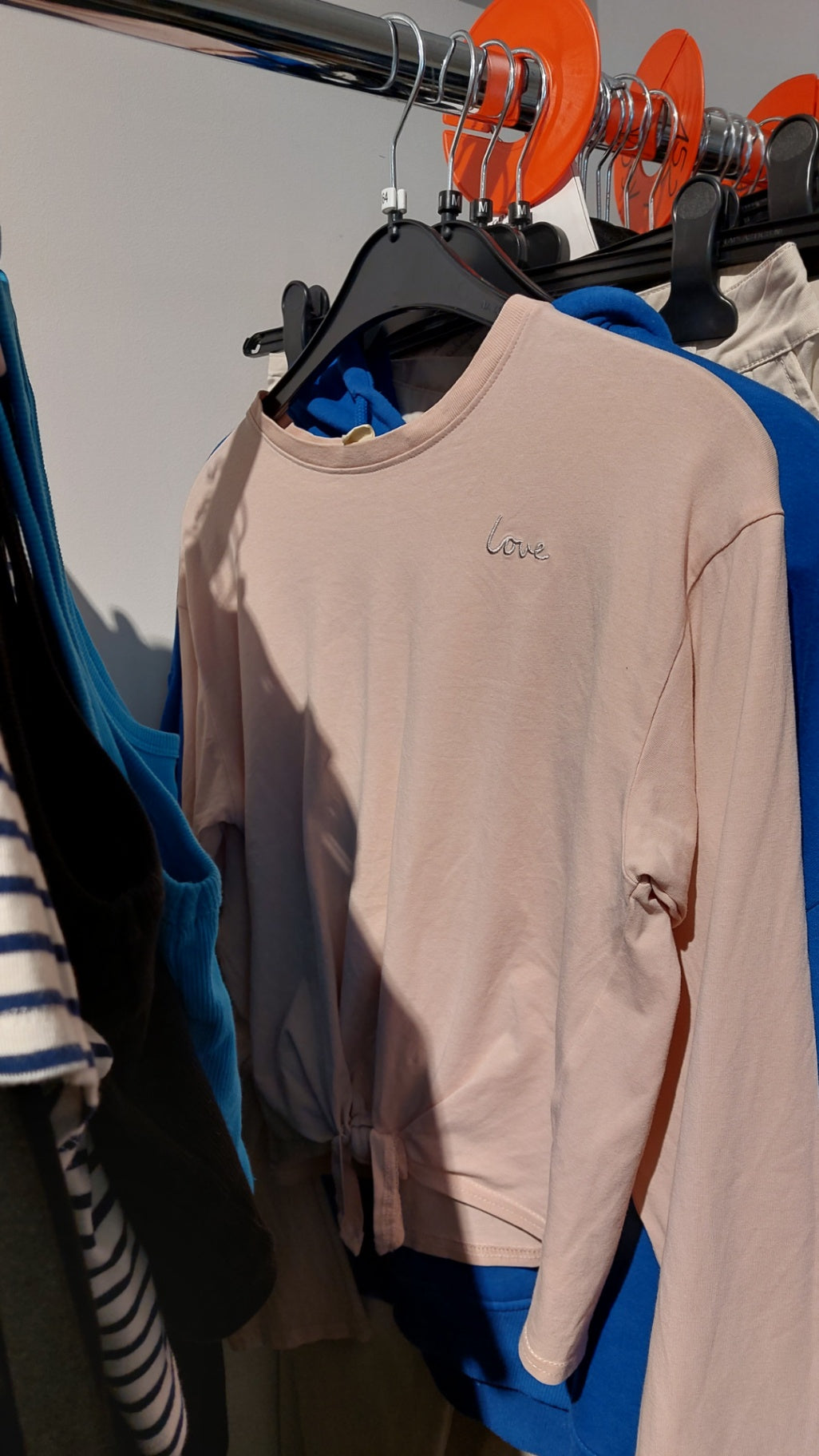 H&M Sweatshirt Rosa Größe: 164