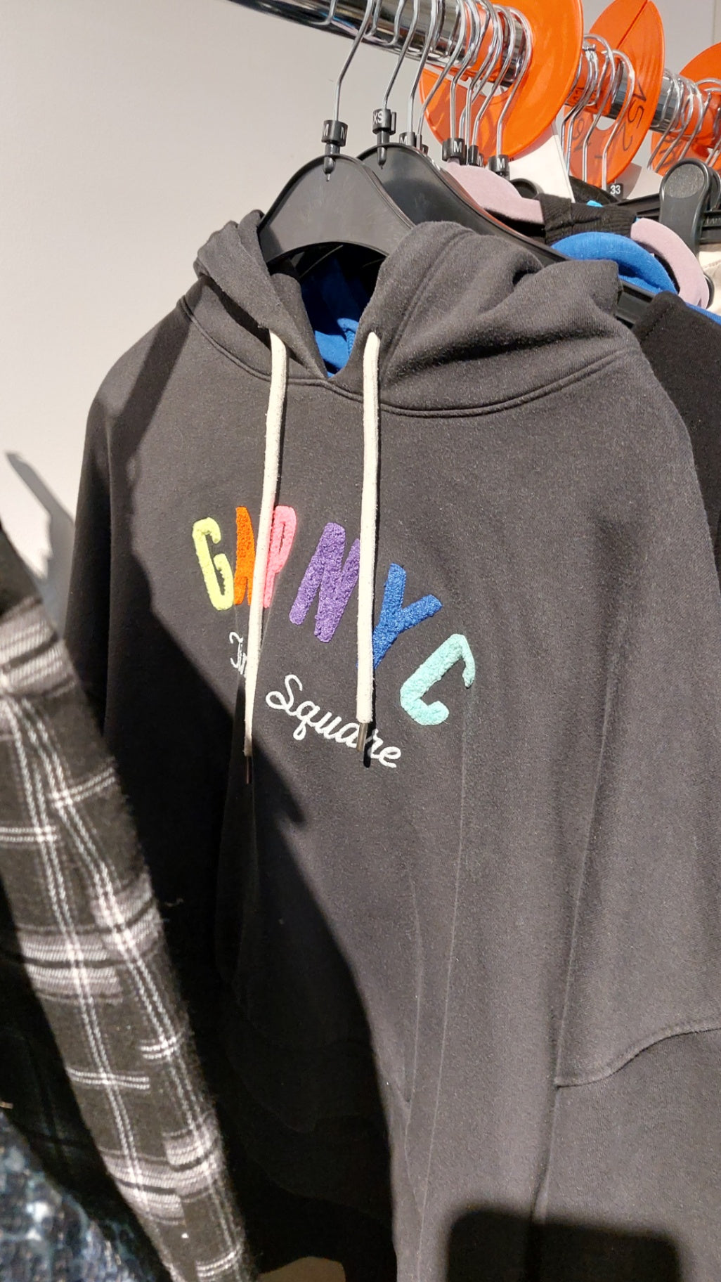 GAP Hoodie Schwarz Größe: M