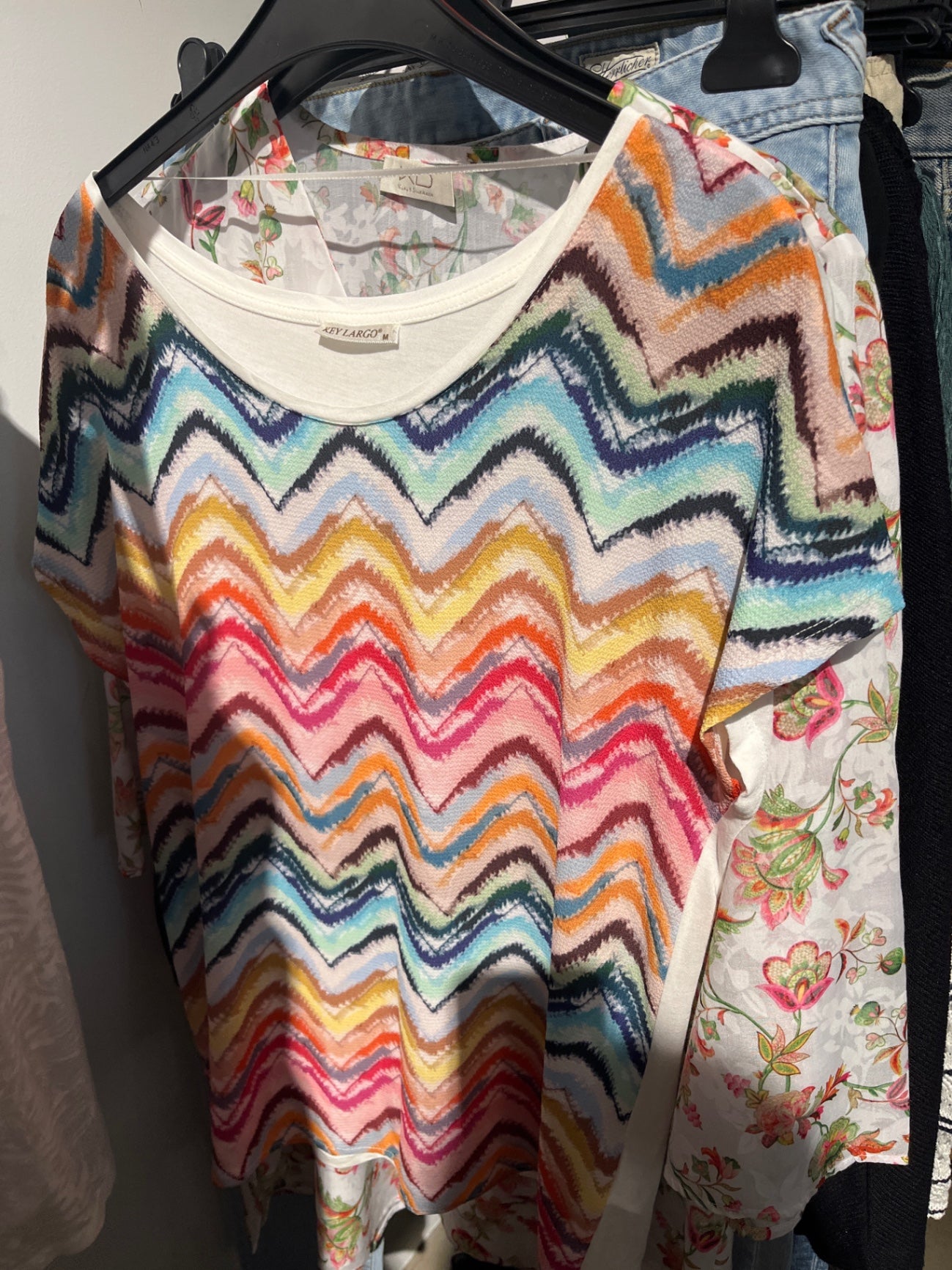 KEY LARGO T-Shirt Bunt Größe: M