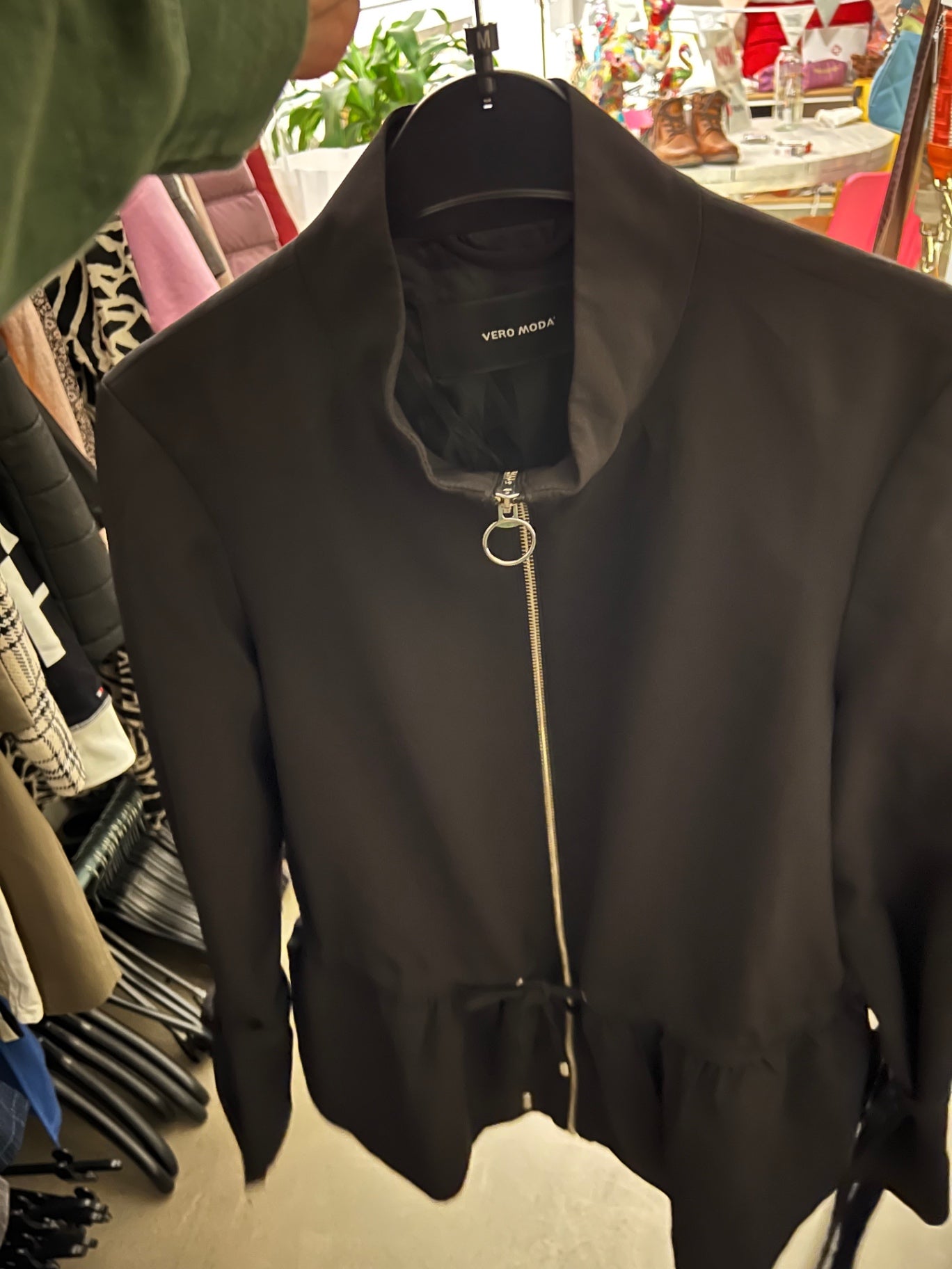 Vero Moda Jacke Schwarz Größe: M