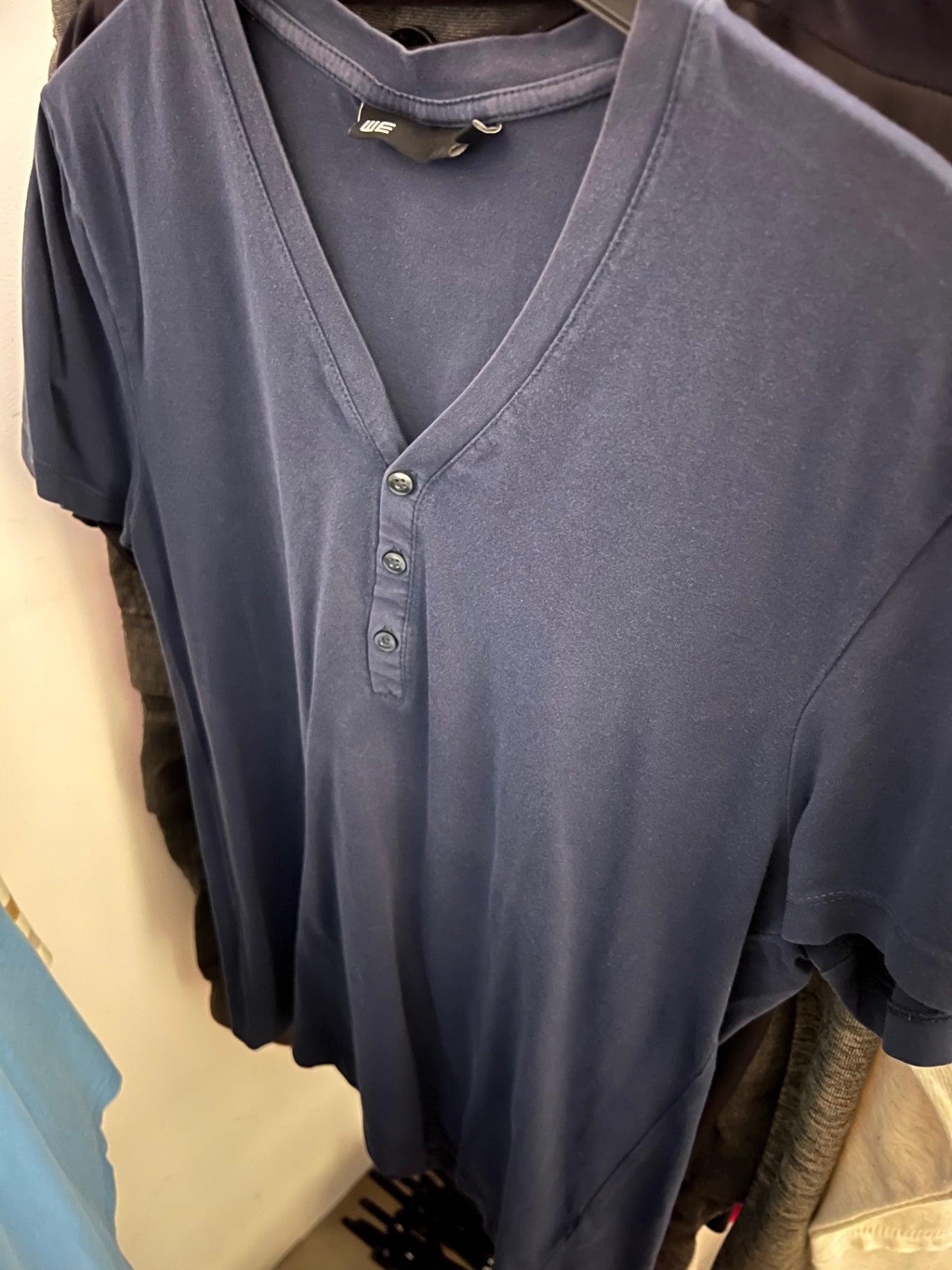 WE Shirt Dunkelblau Größe: M