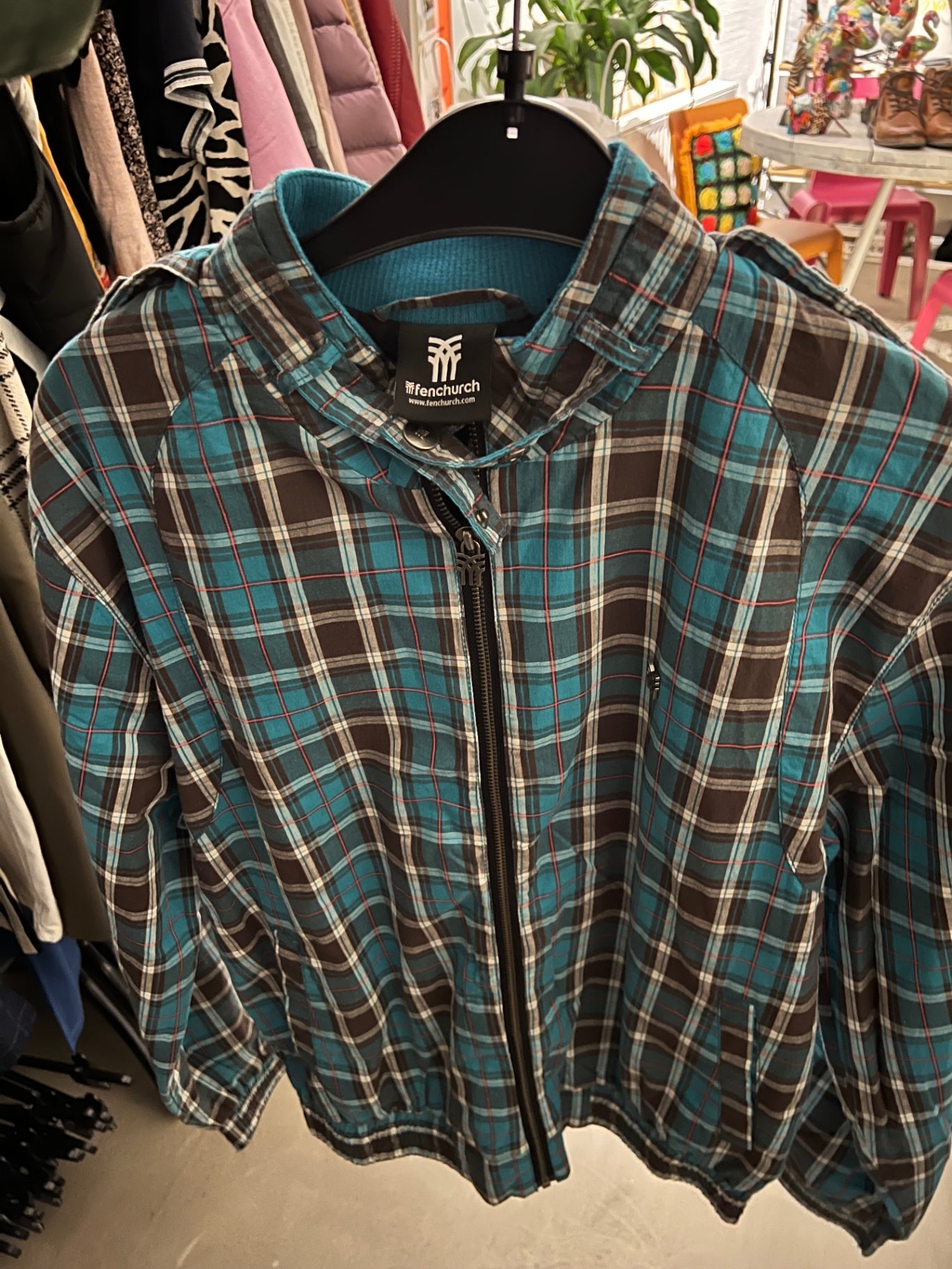 frenchurch Jacke Blau Größe: M