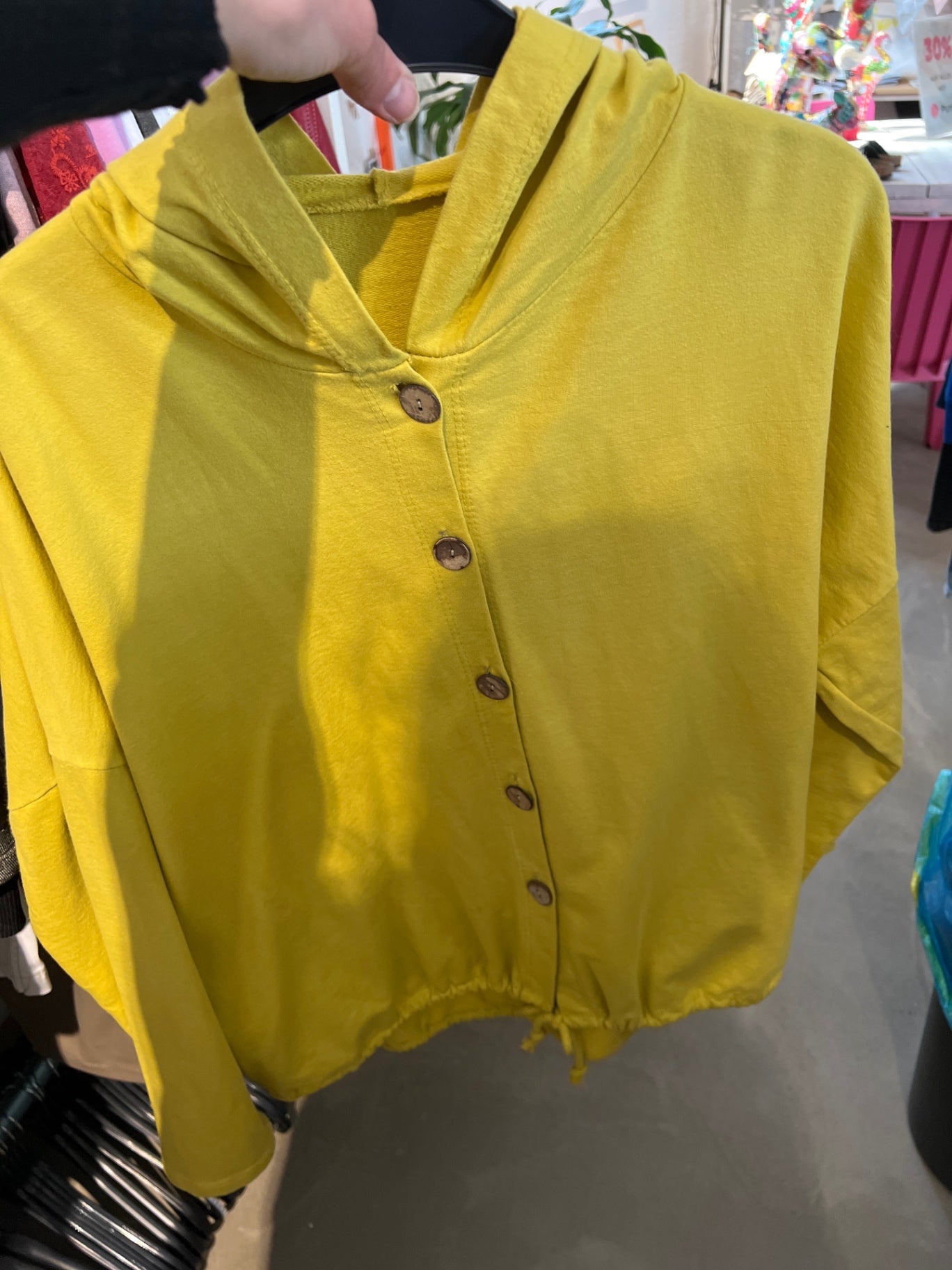Jacke Gelb Größe: M