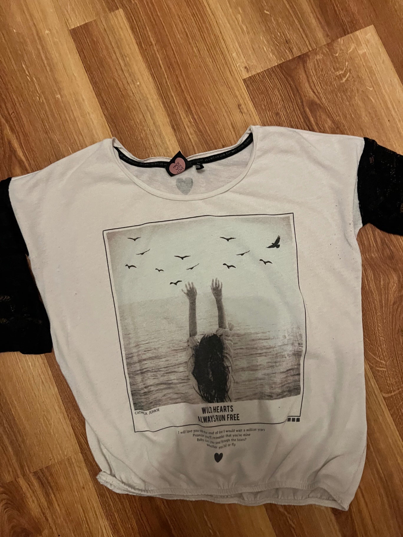 Catwalk Junkie T-Shirt Weiß Größe: M