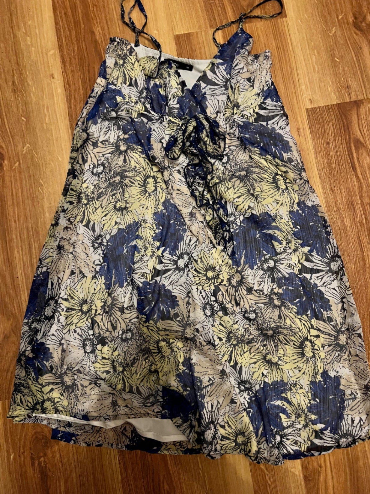 Flame Kleid Blau Größe: 38