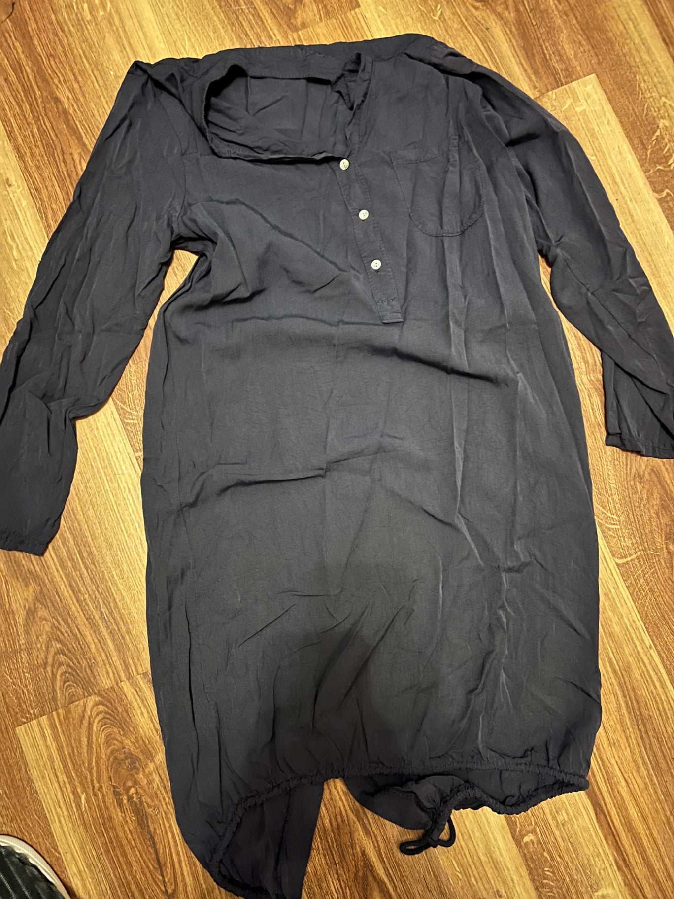 SensiWear Kleid Grau Größe: S/M