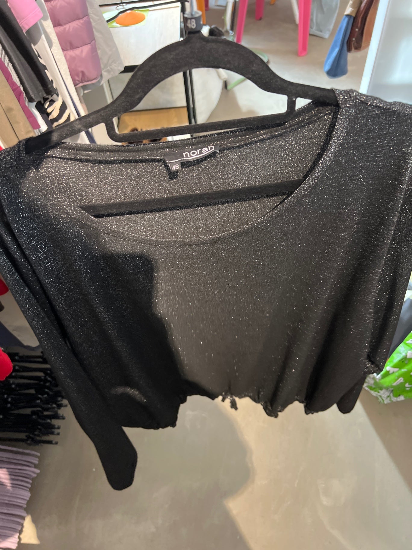 Norah Pullover Glitzer Größe: XL