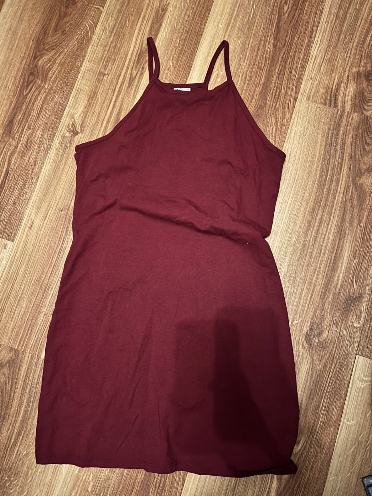 H&M Top/Kleid Burgunderrot Größe: L