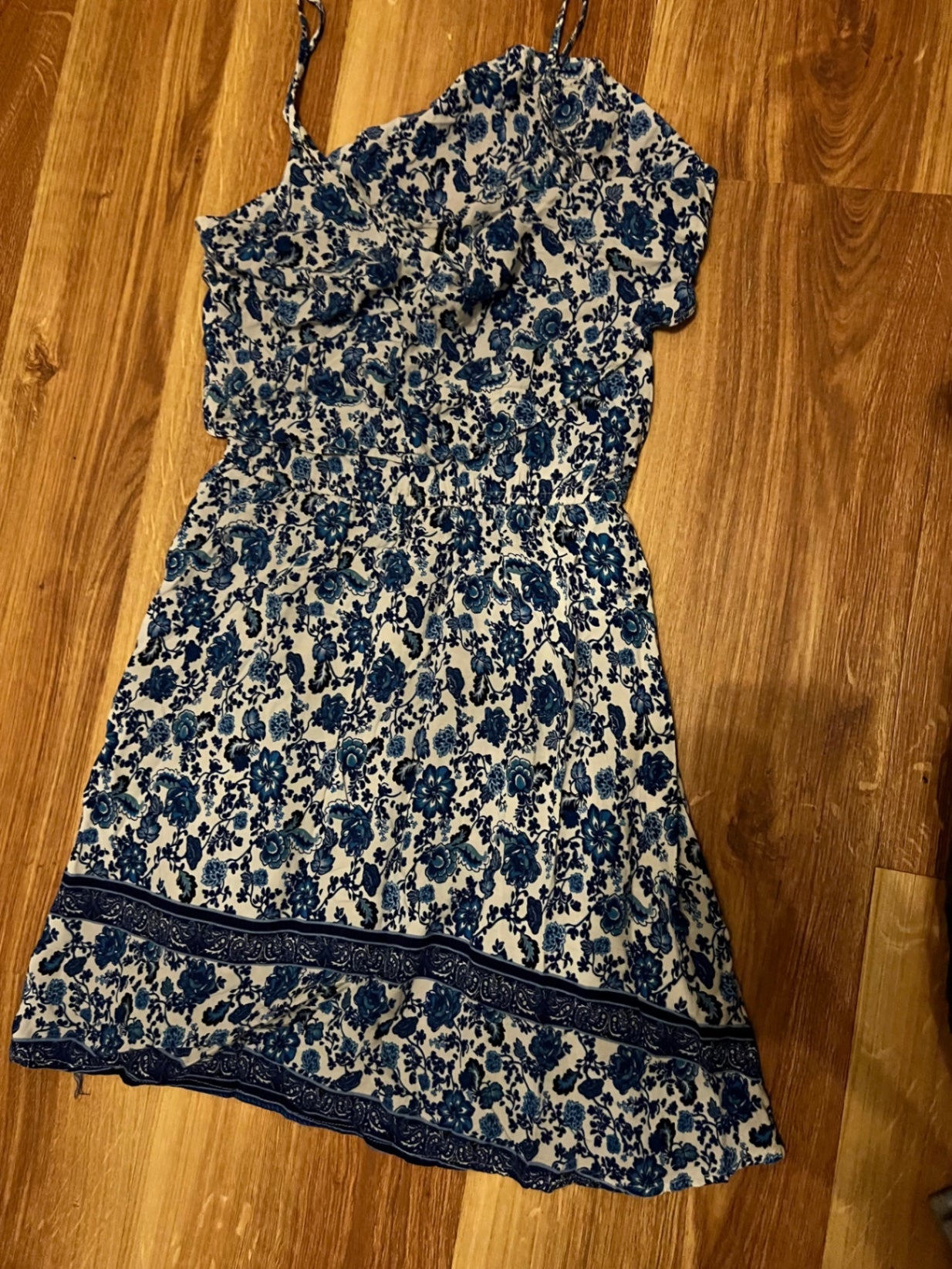 H&M Top/Kleid Blau Größe: M