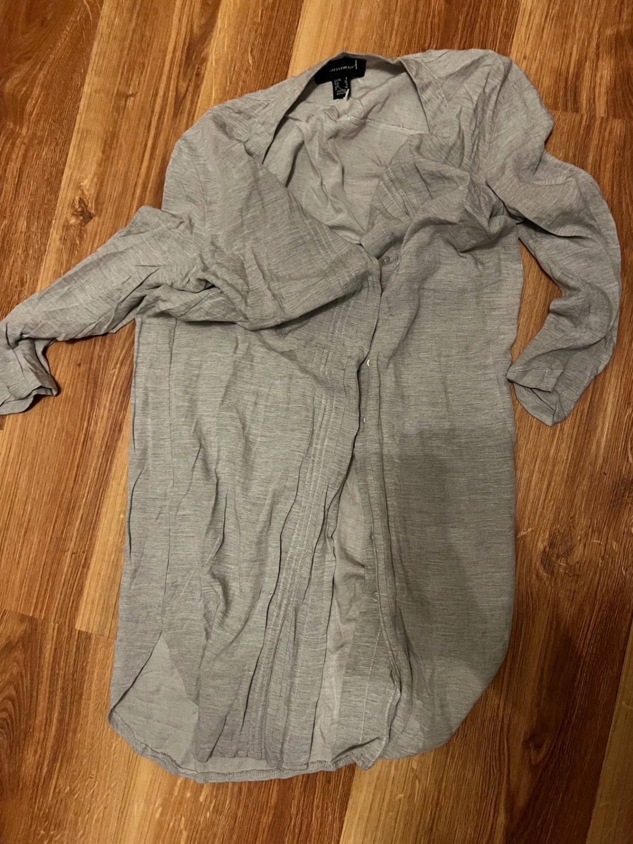 Atmosphere Blusenjacke Grau Größe: 36