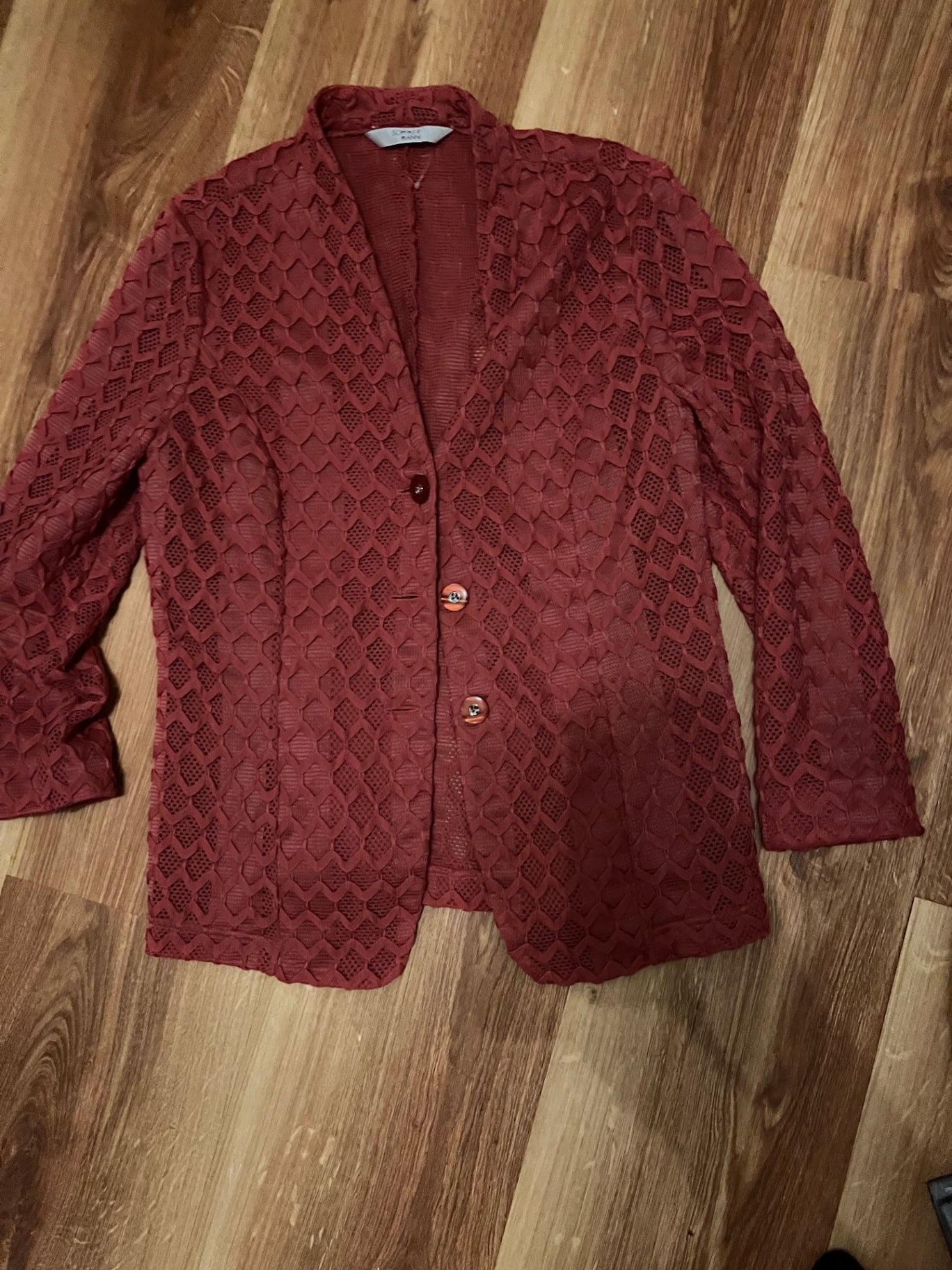 Sommermann Blazer Rot Größe: M