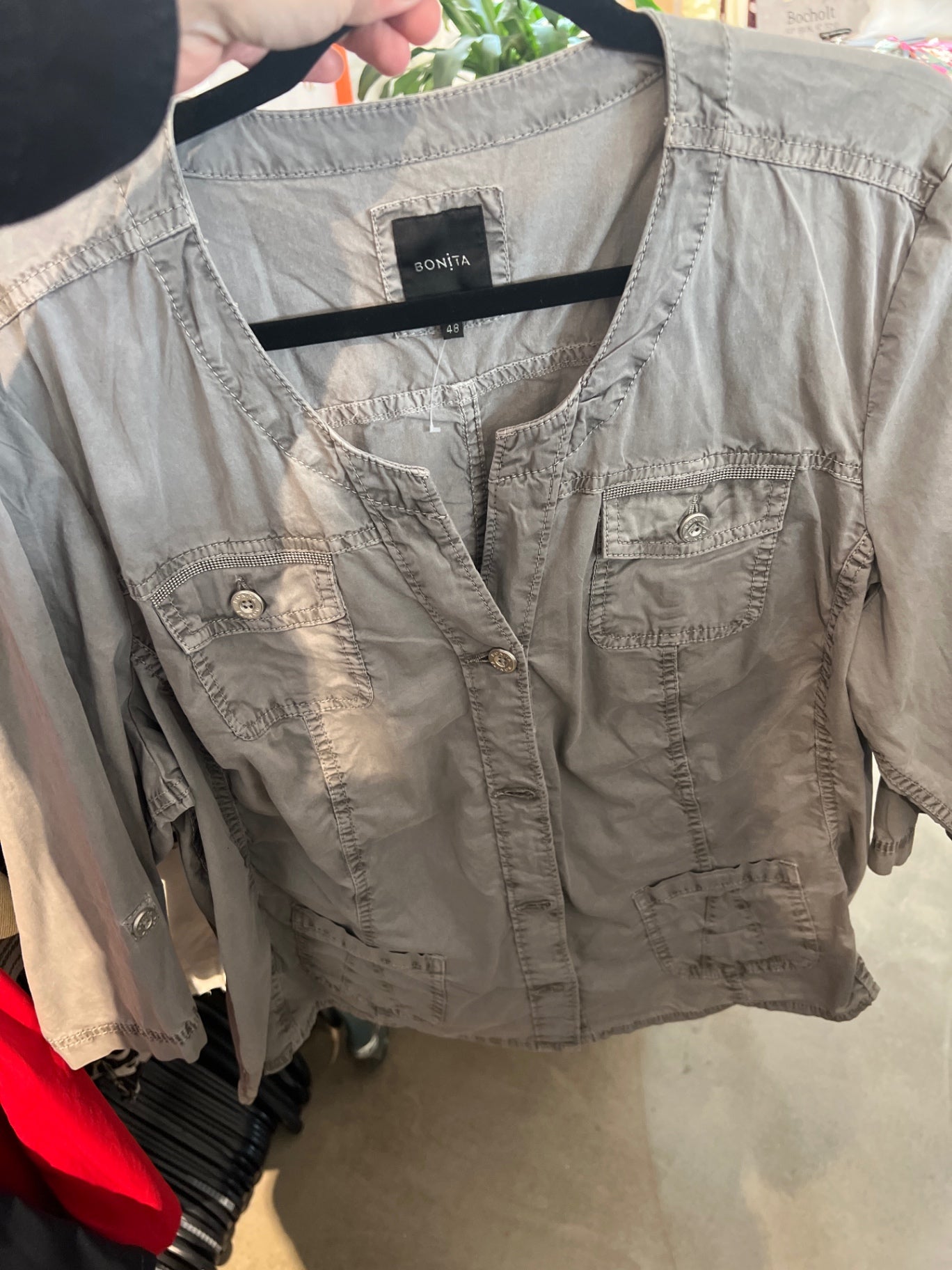Bonita Jacke Beige Größe: 48