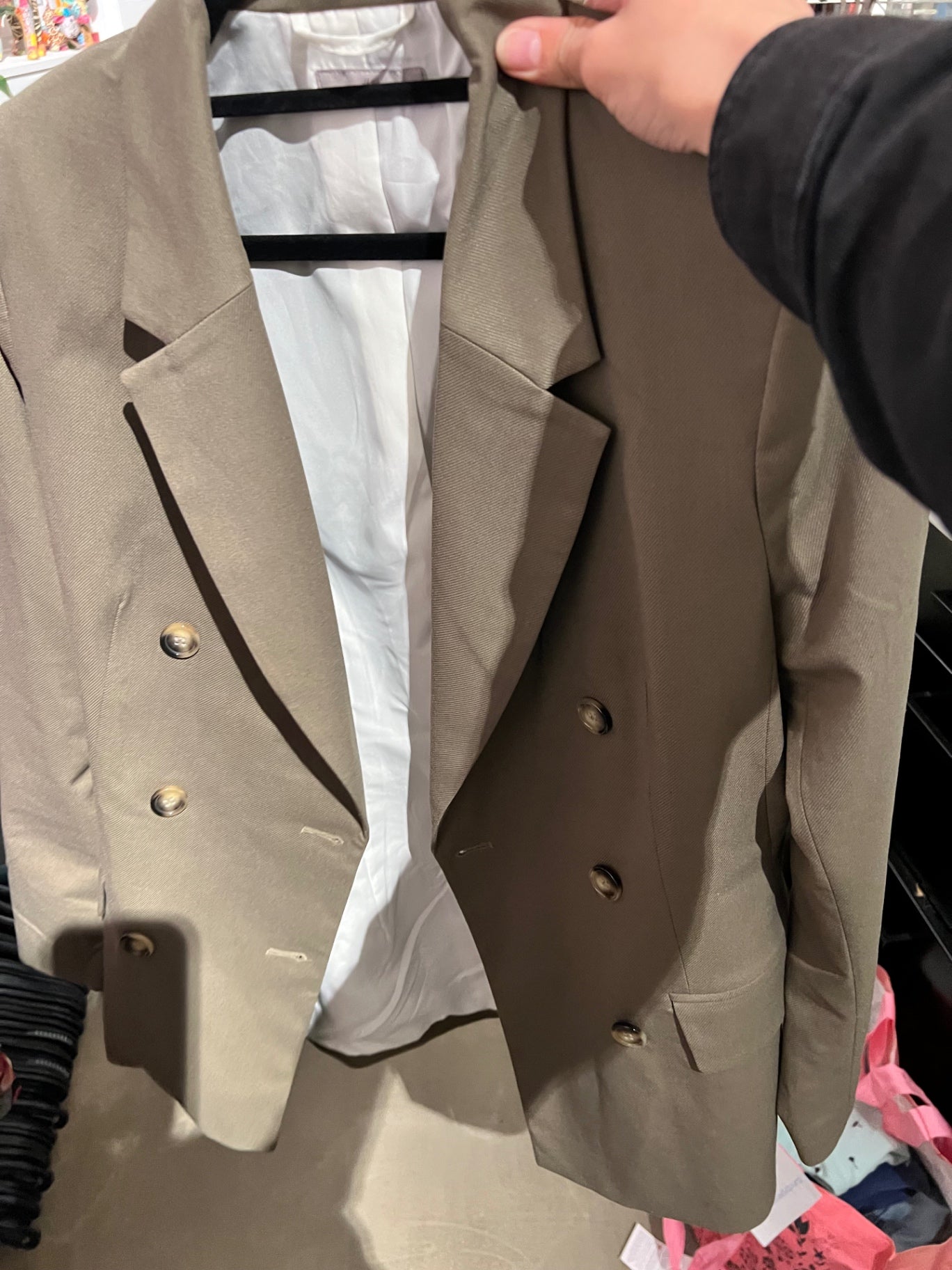 H&M Blazer Grün Größe: M
