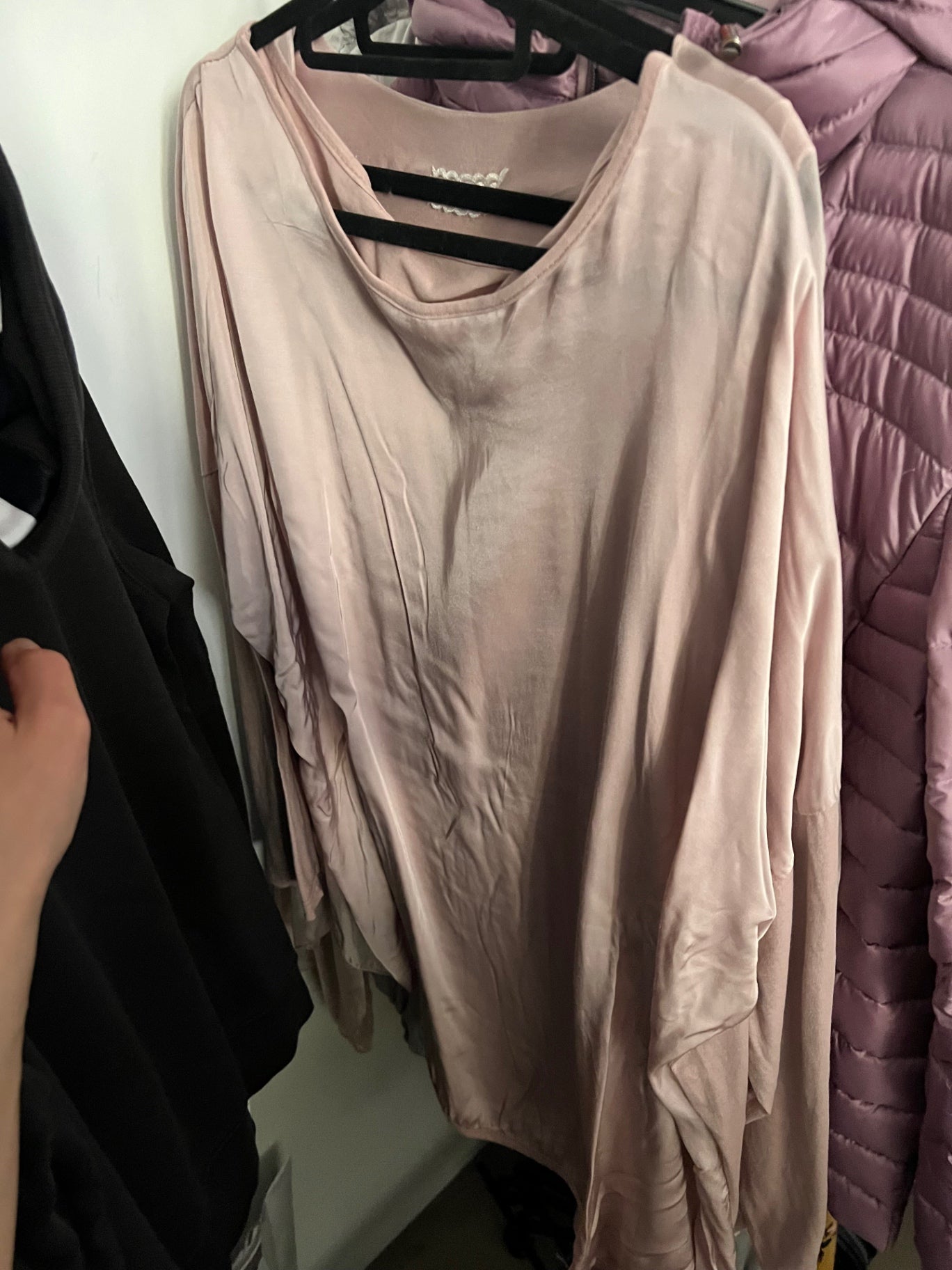 Bluse Pfirsich Größe: XXXL