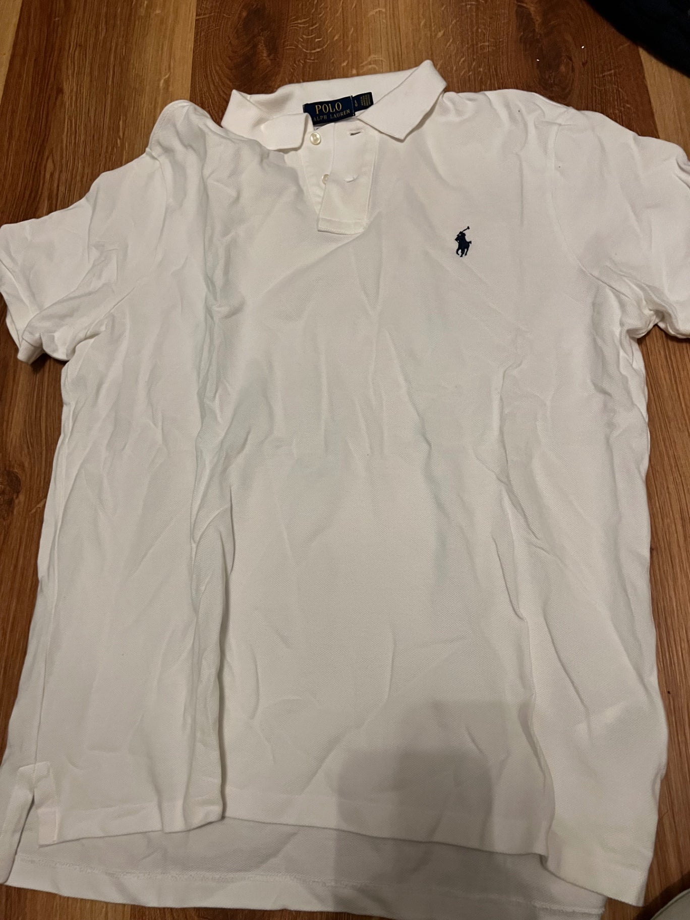 Polo Ralph Lauren Poloshirt Weiß Größe: M