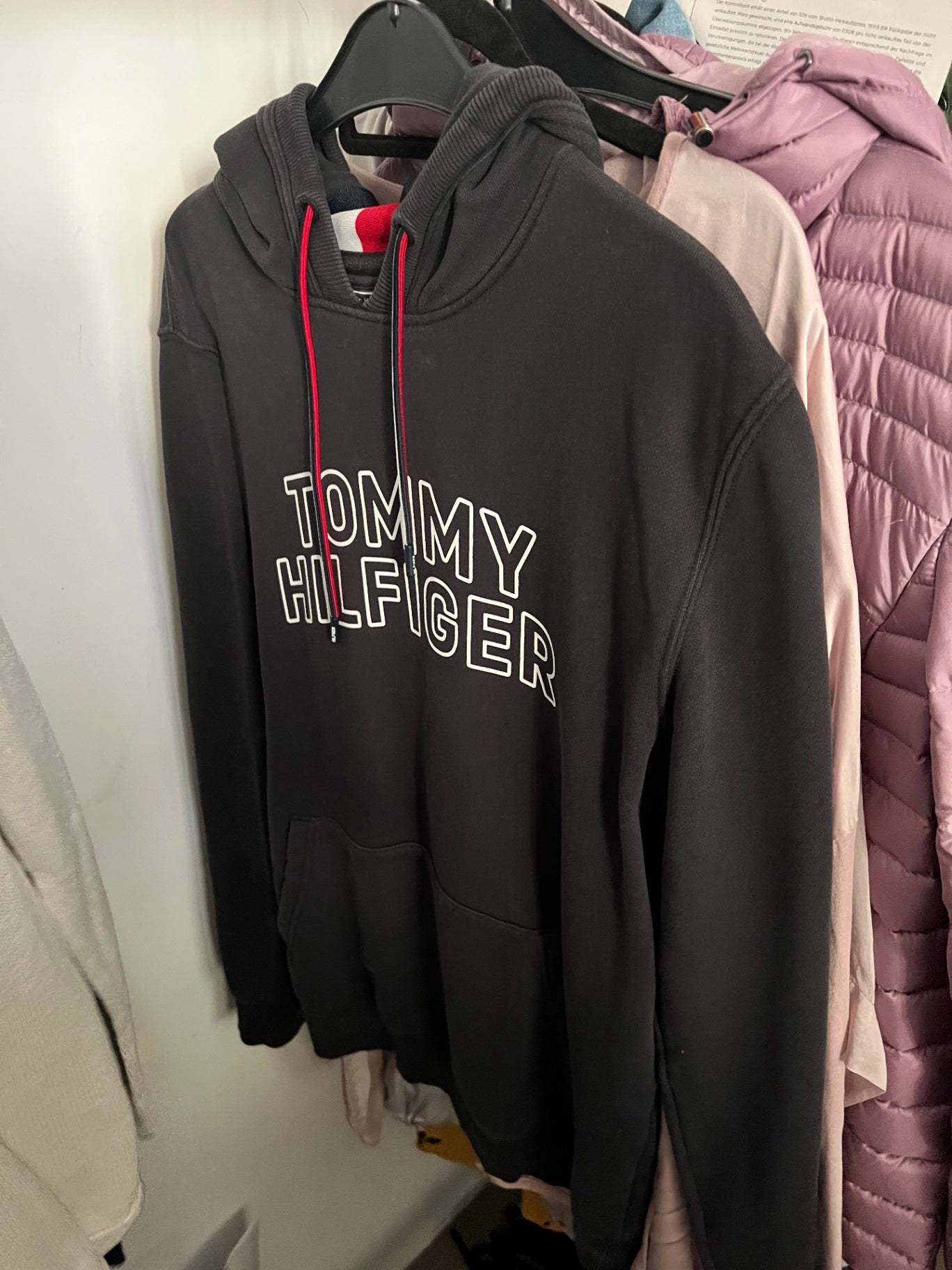 Tommy Hilfiger Hoodie Schwarz Größe: L