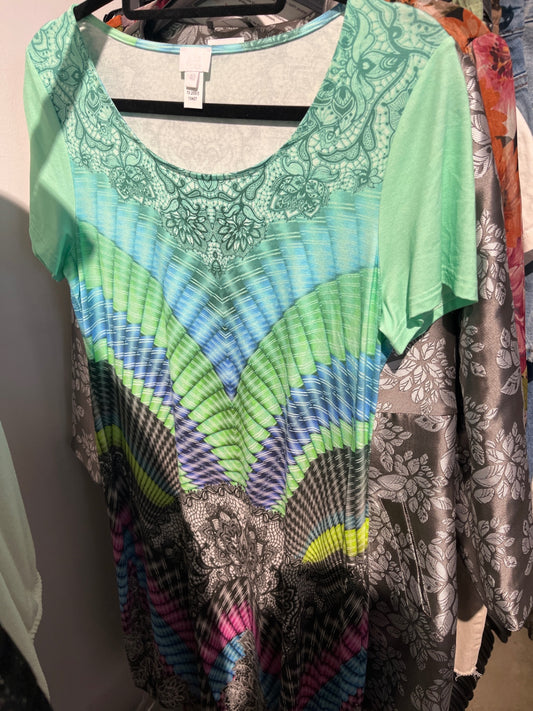 Alba Moda Kleid Bunt Größe: 40