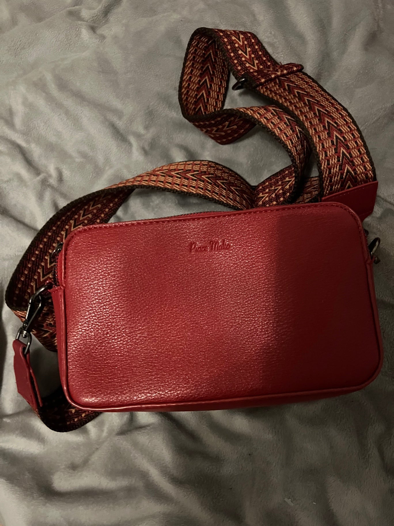 NEU Piace Molto Tasche Rot 