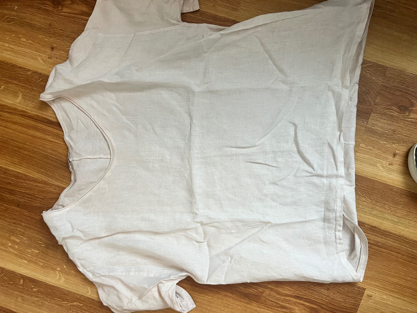 Made in Italy T-Shirt Leinen Größe: XL