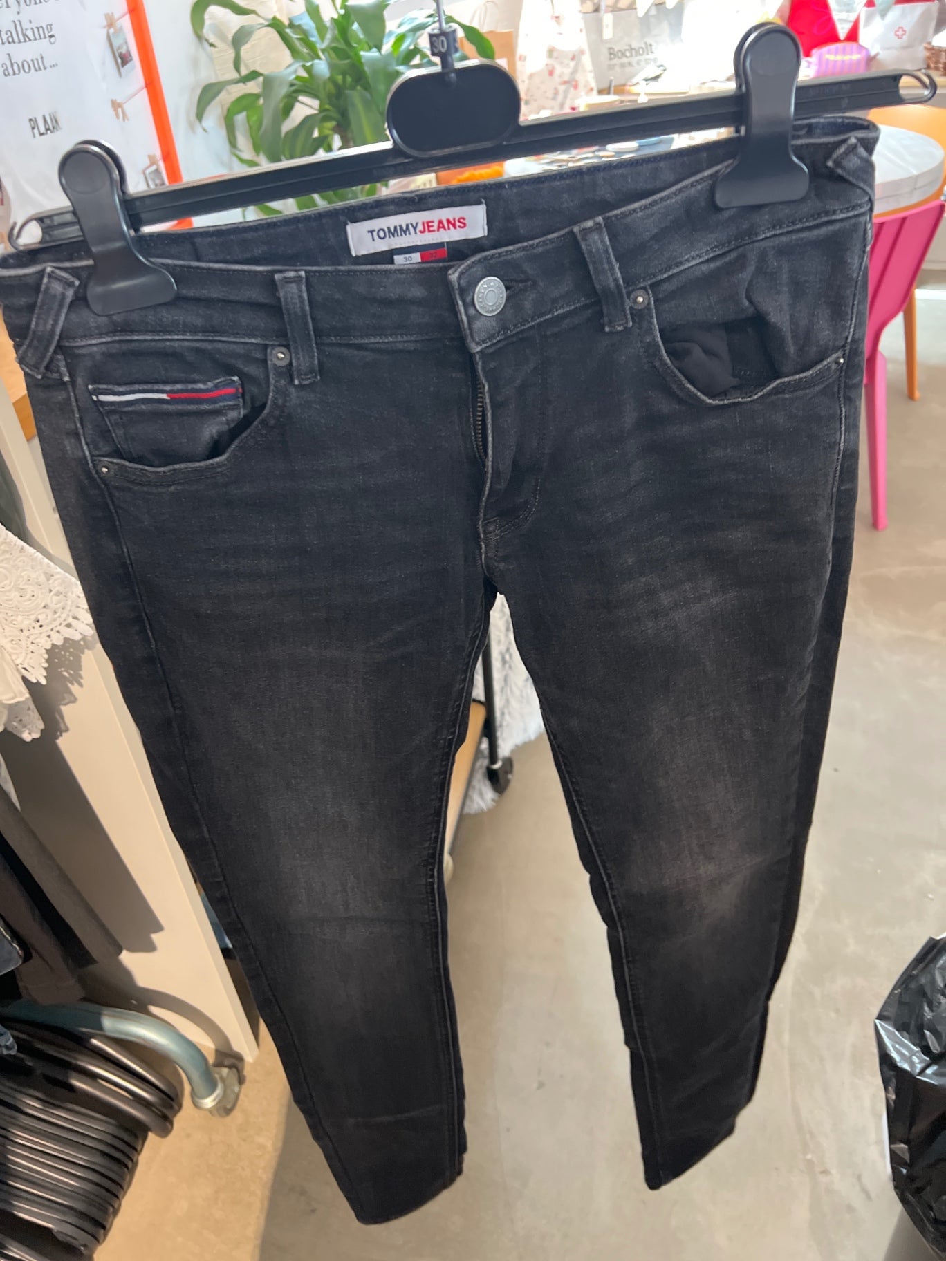 Tommy Jeans Jeans Schwarz Größe: 30