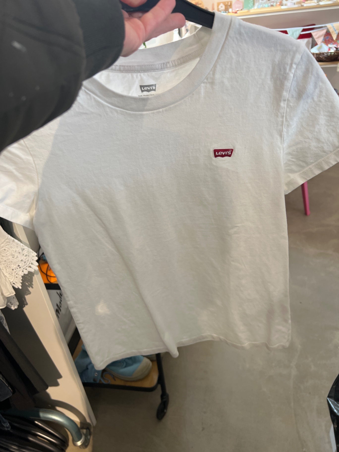 Levi's T-Shirt weiß Größe: S