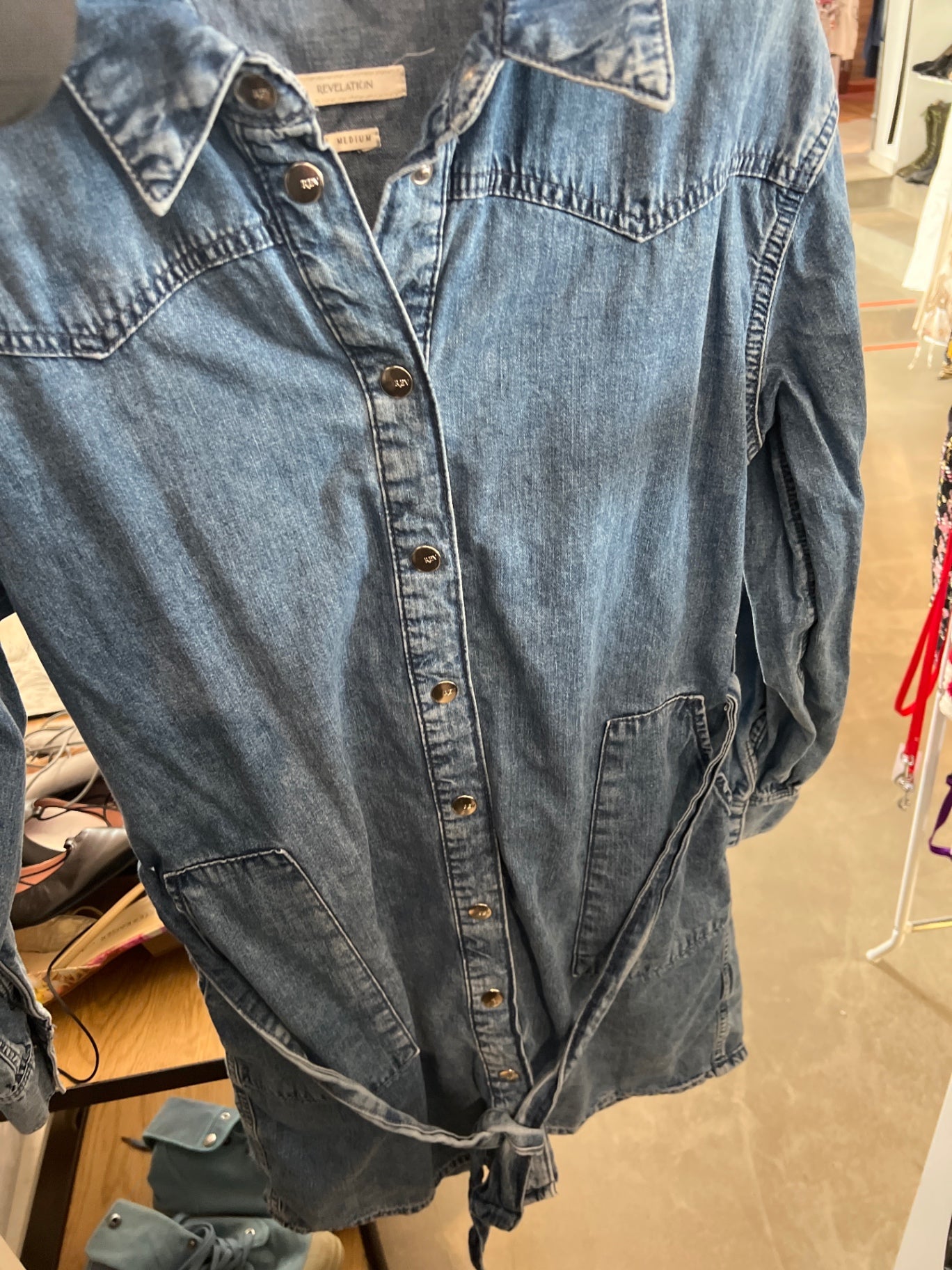 Revelation Jeansjacke / Kleid Größe: M