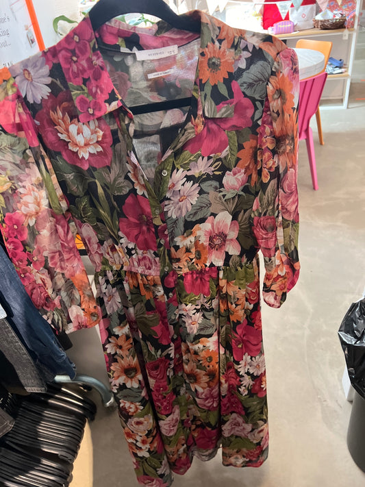 Reserved Maxikleid Bunt Größe: 36