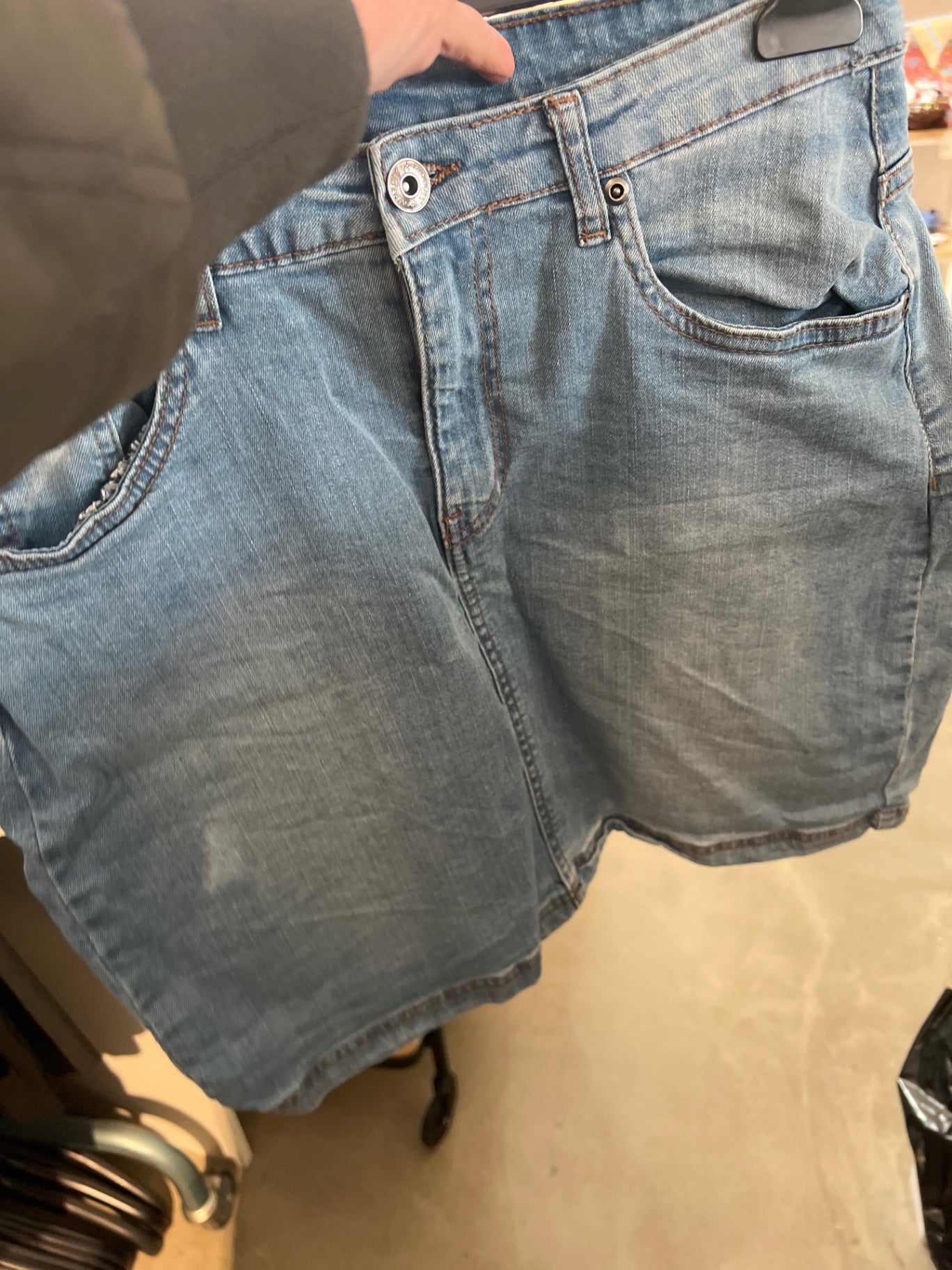 Jeansrock Hellblau Größe: 28