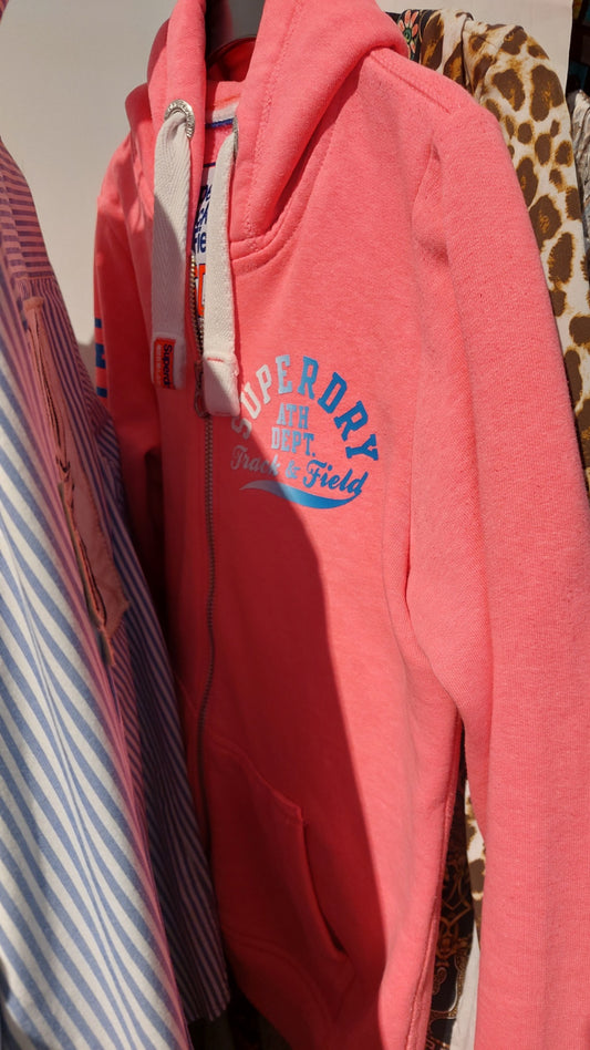 Superdry Hoodie Pink Größe: M