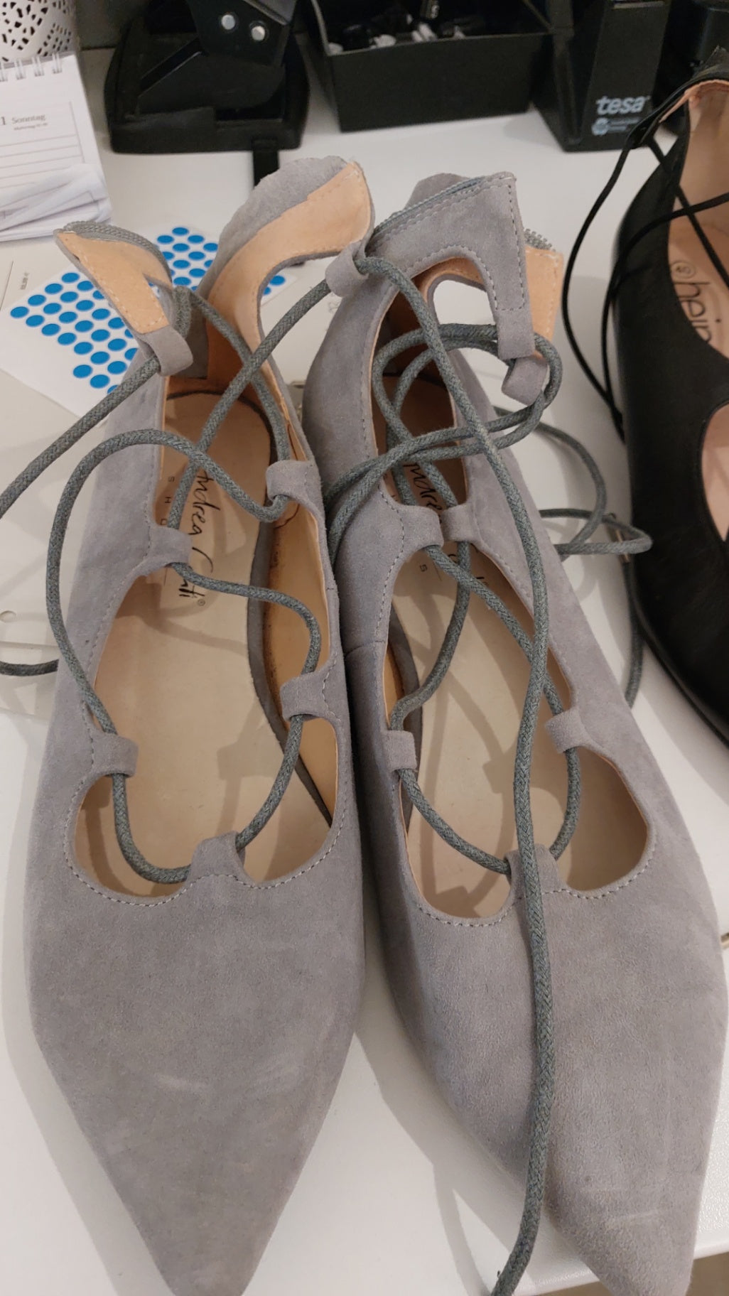 Andrea Conti Schuhe Grau Größe: 41