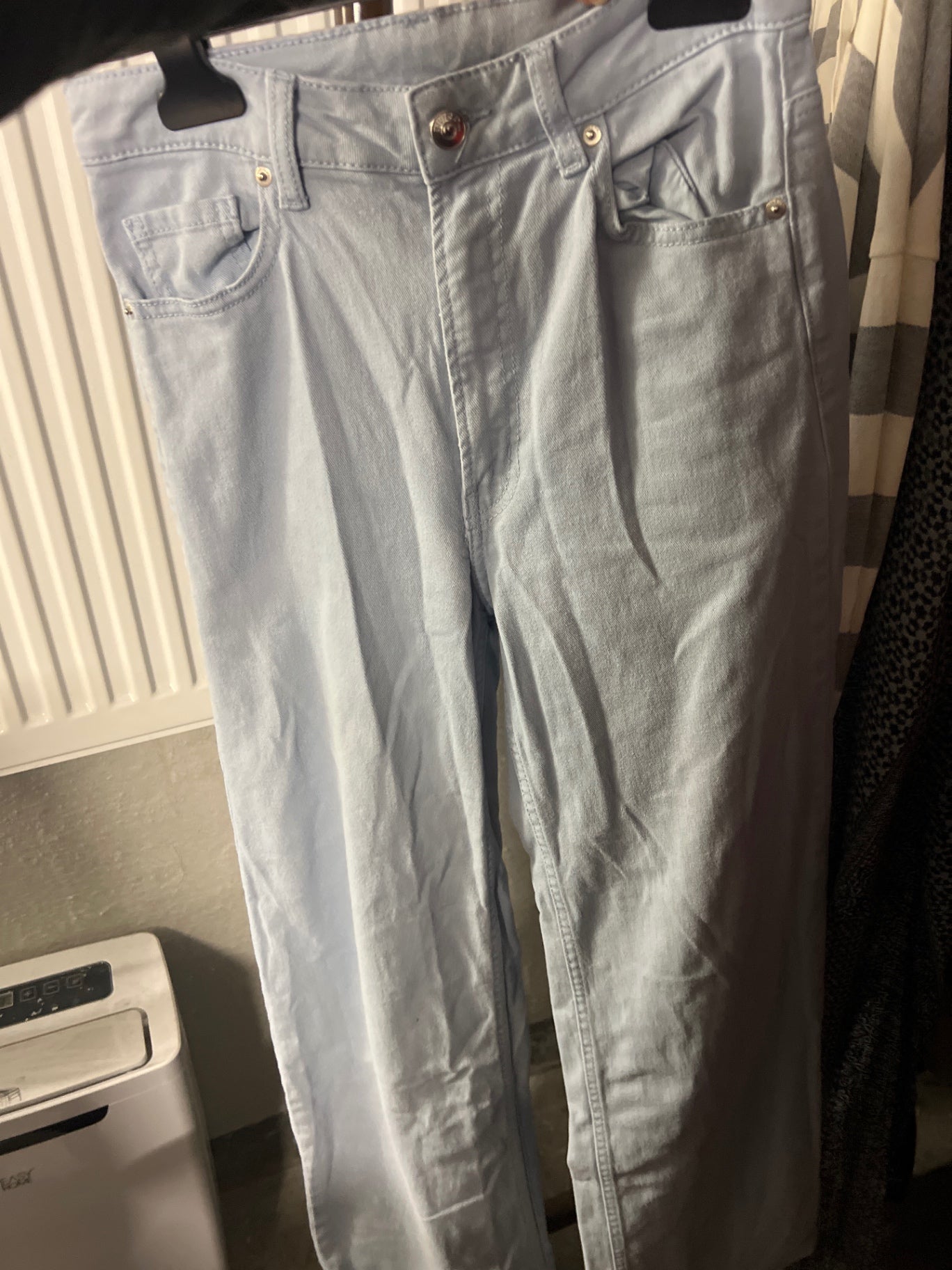 H&M Jeans Hellblau Größe: 36