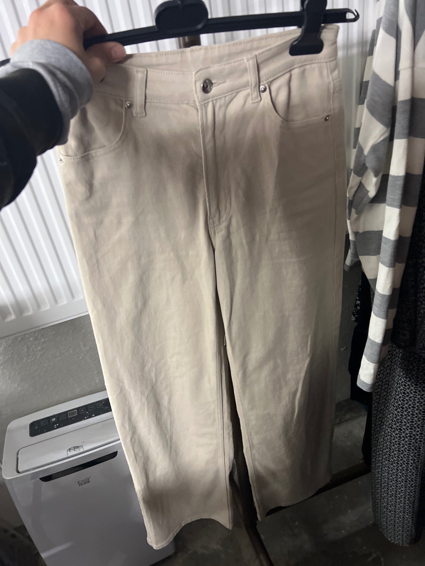 H&M Hose Beige Größe: S