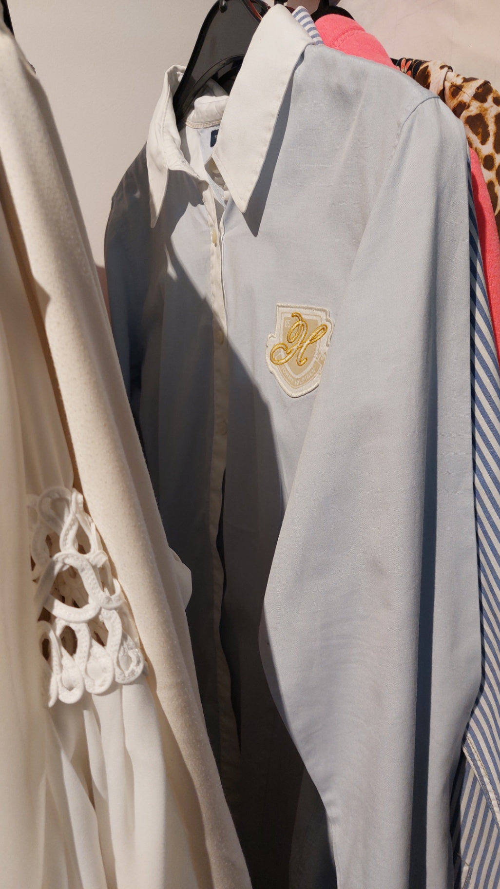 Tommy Hilfiger Hemd Hellblau Größe: M