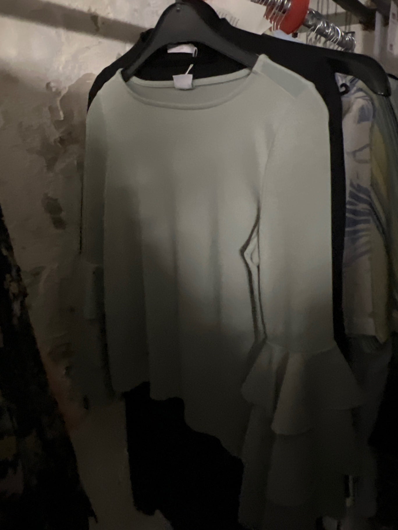 Gina Tricot Bluse Grün Größe: XS