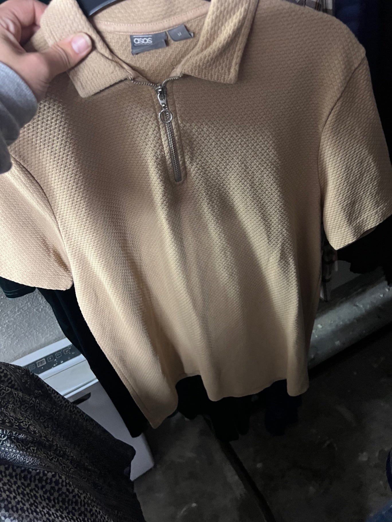 ASOS Tshirt Beige Größe: M