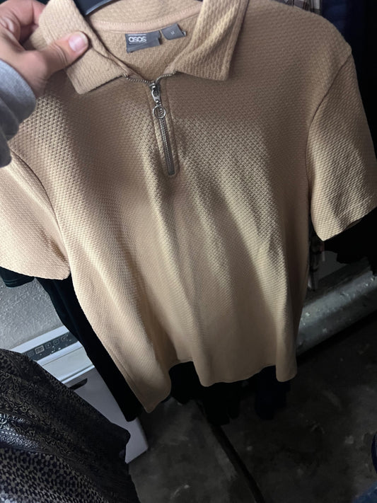 ASOS Tshirt Beige Größe: M