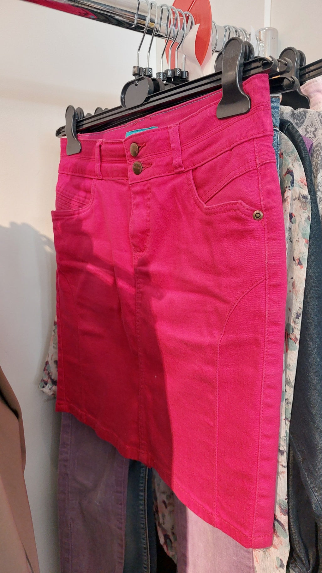 Street One Jeansrock Pink Größe: M