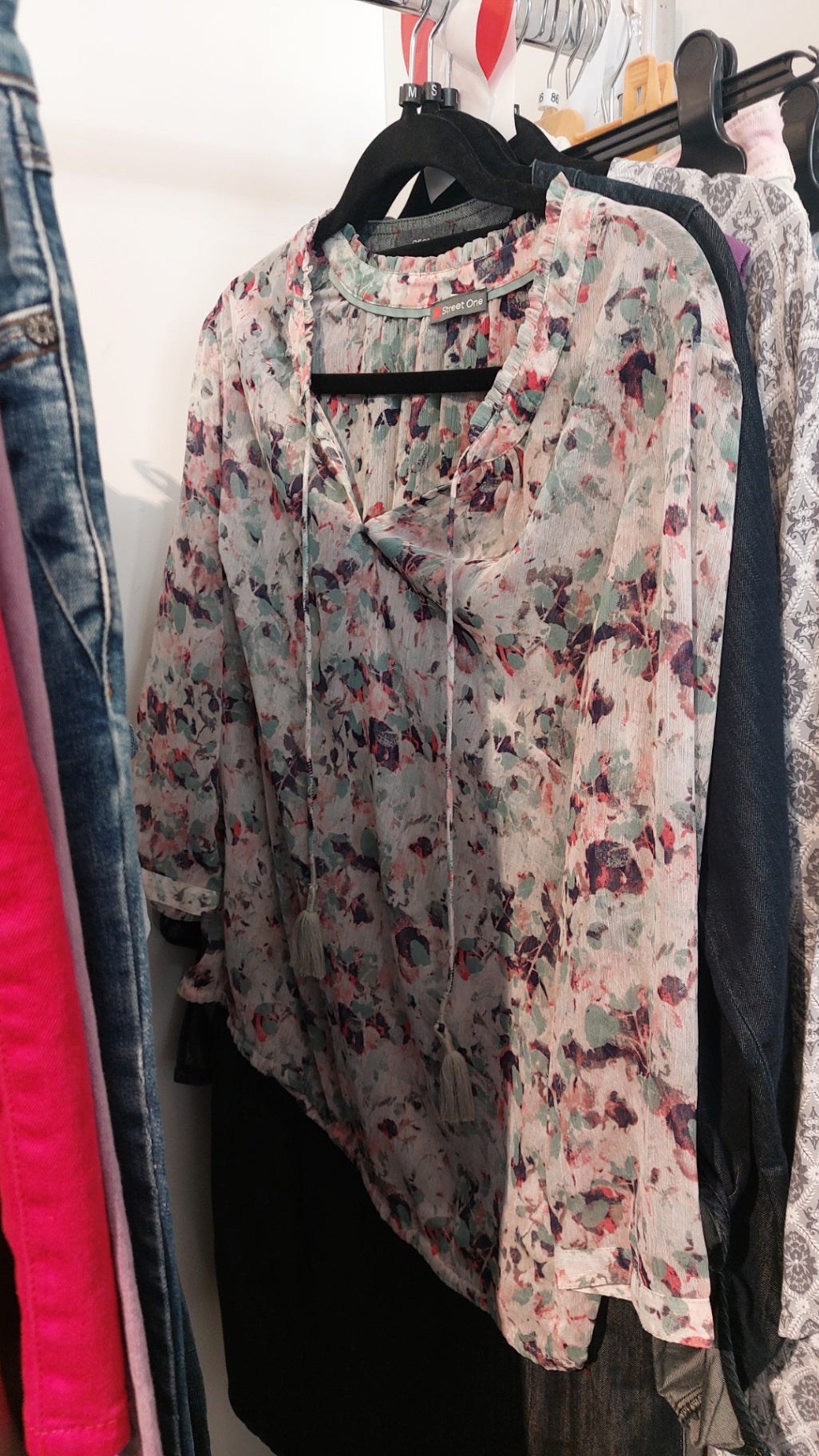 Street One Bluse Bunt Größe: M