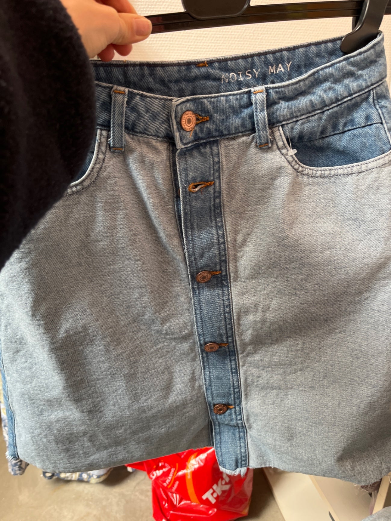 Noisy May Jeansrock Blau Größe: M