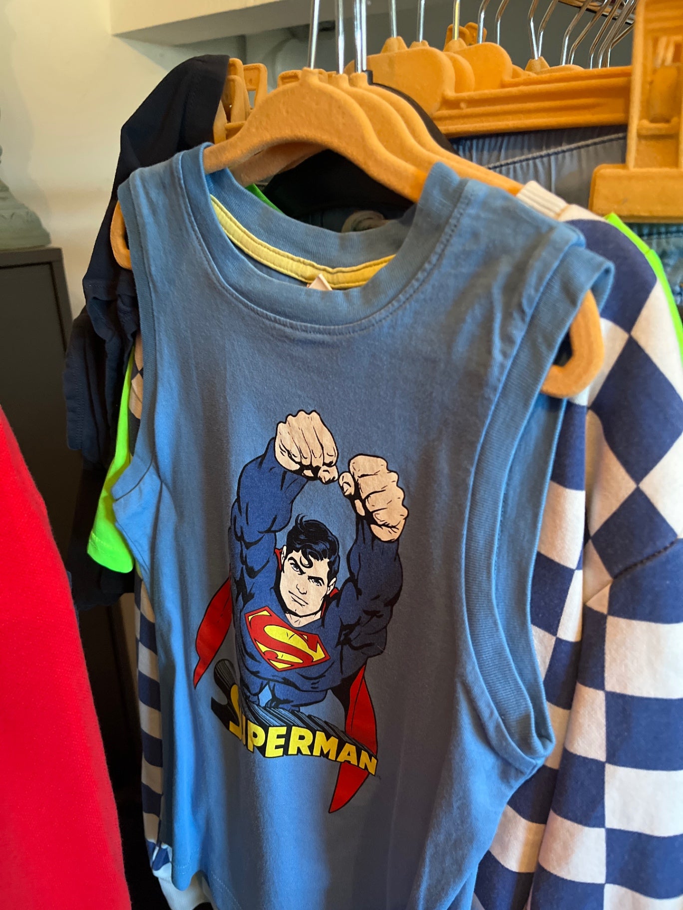 Esprit Ärmelloses T-Shirt Superman Größe: 128