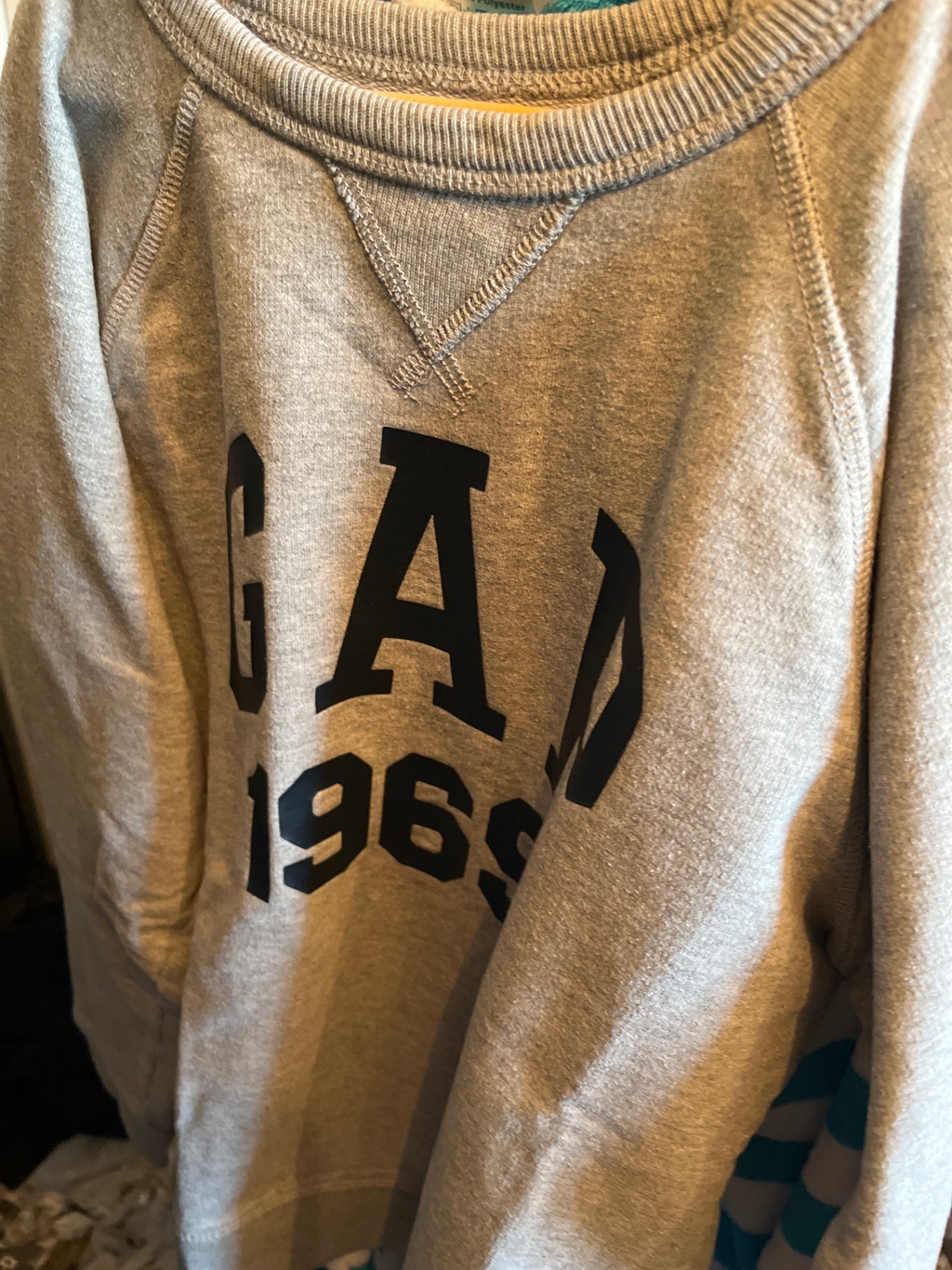 GapKids Sweatshirt Grau Größe: 14-16