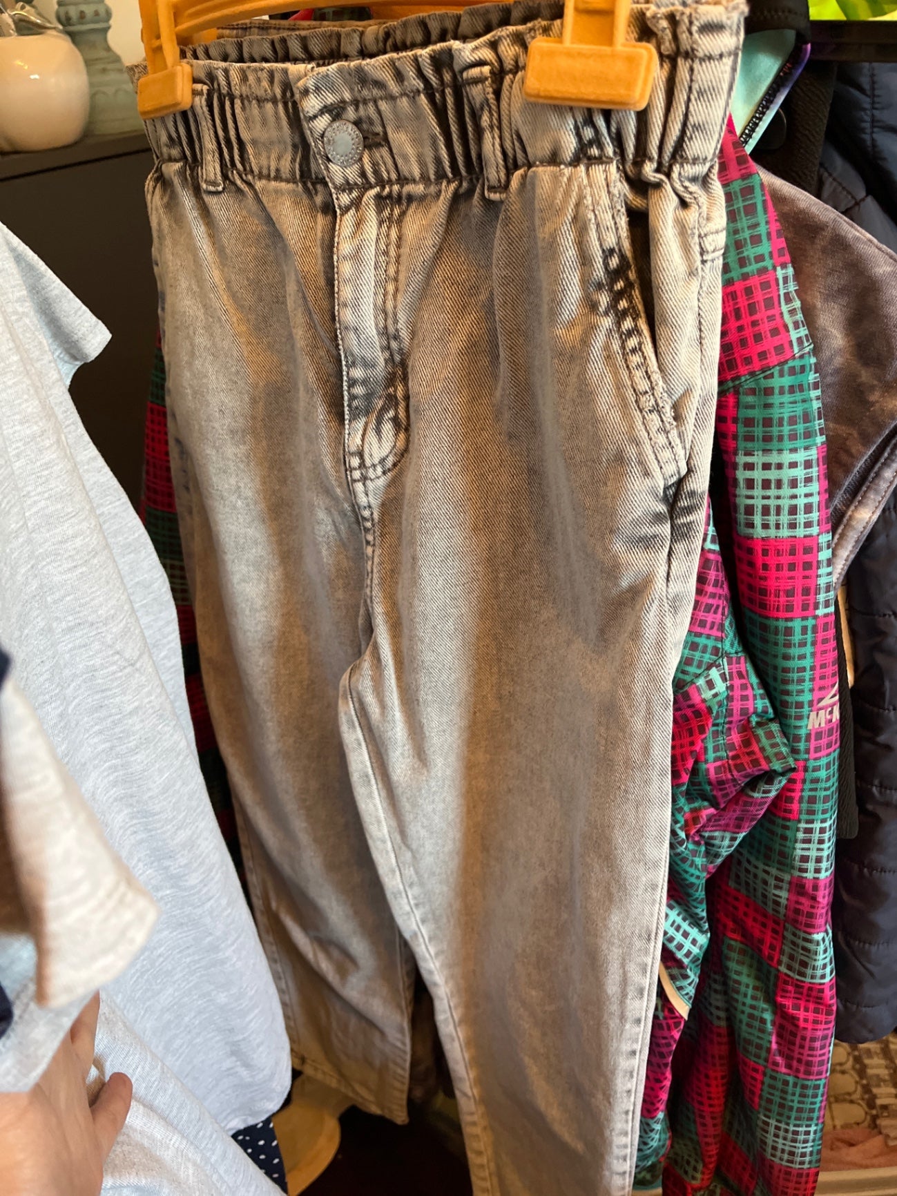 H&M Hose Grau Größe: 140
