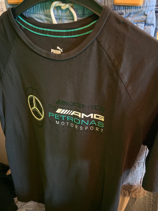 Puma T-Shirt Schwarz AMG Größe: S
