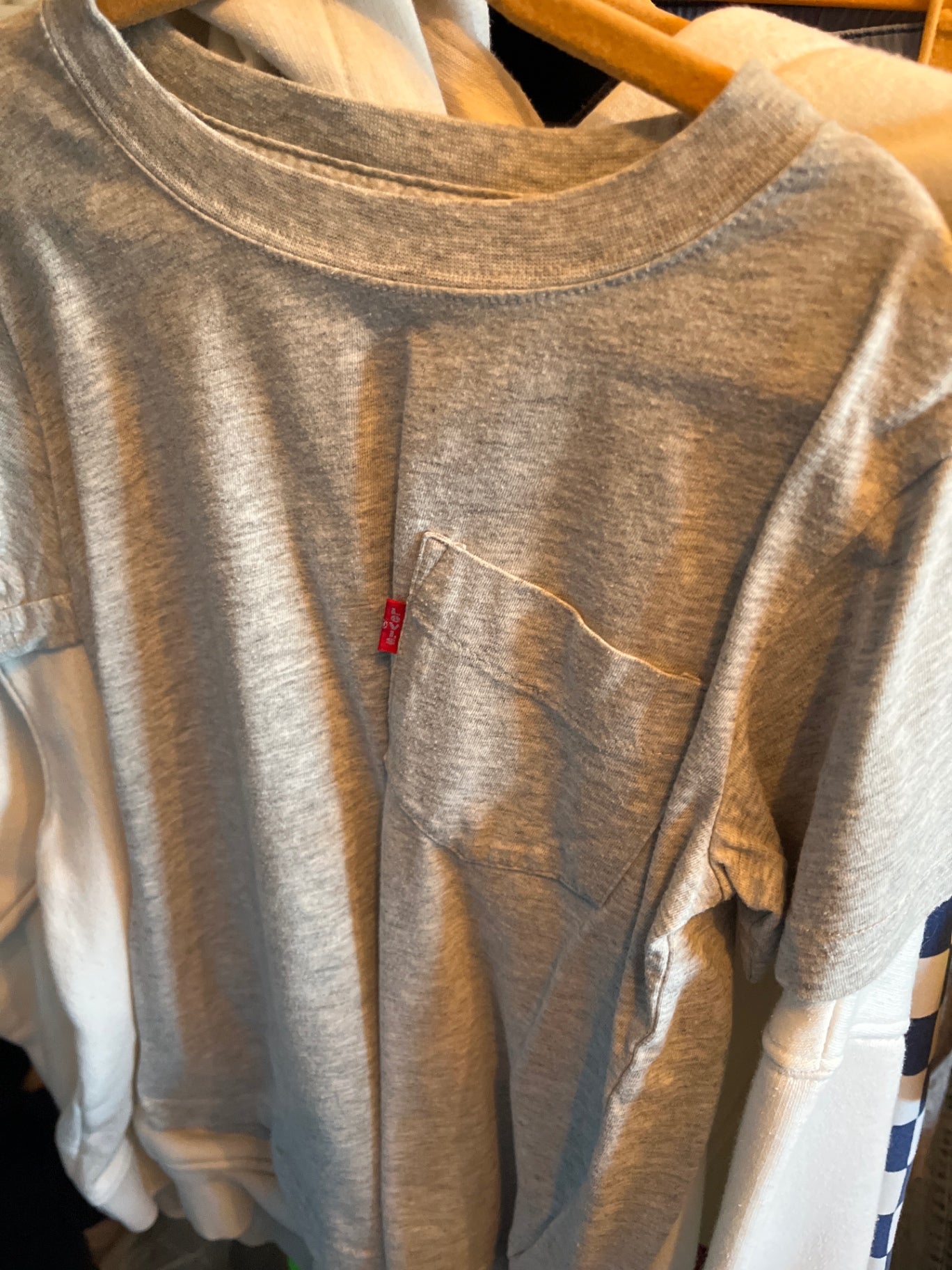 Levi's T-Shirt Grau Größe: 128