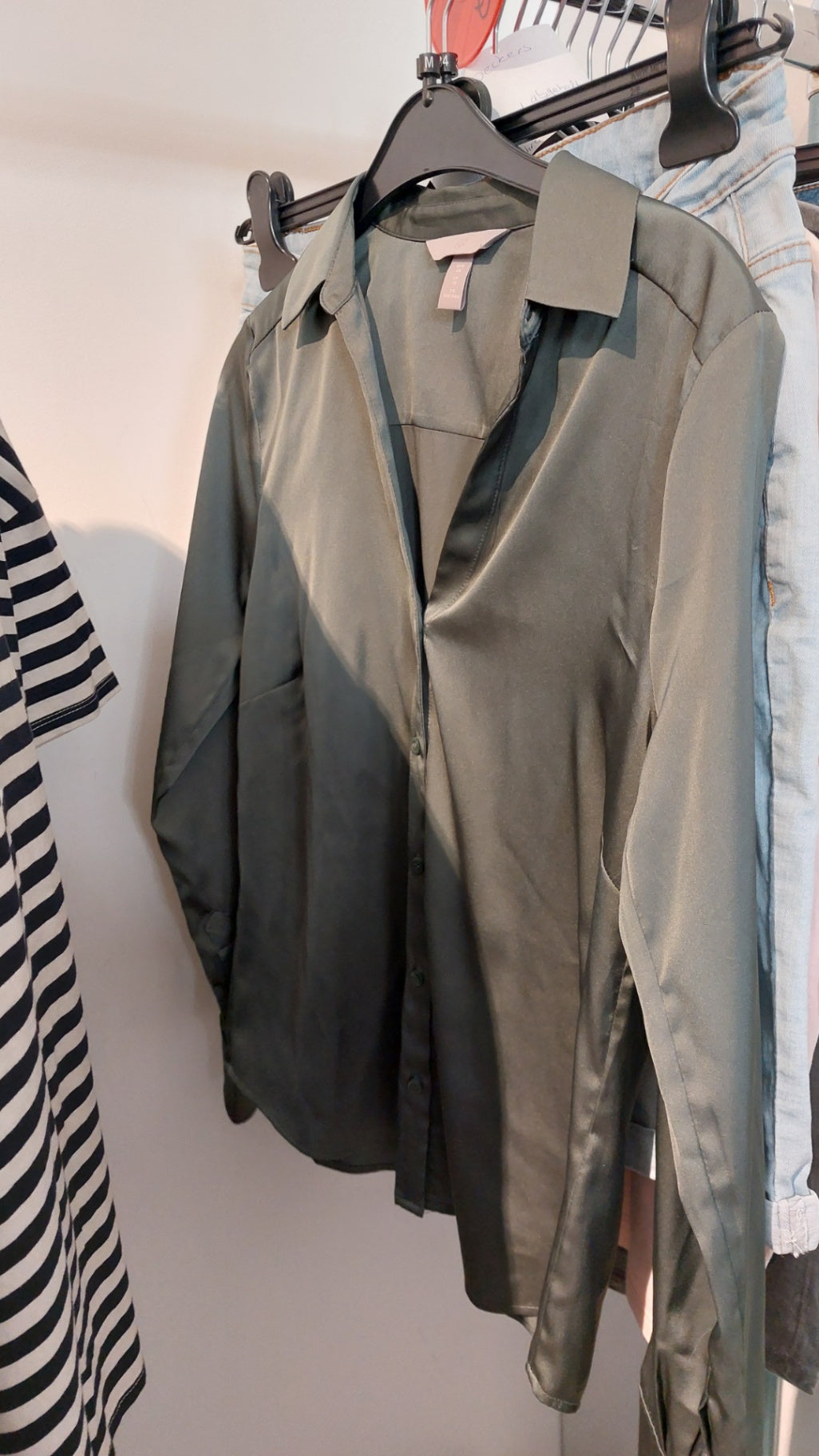 Bluse Grün Größe: 38