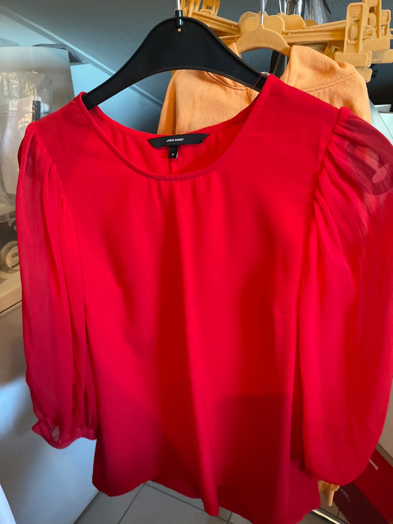 Vero Moda Bluse Rot Größe: S