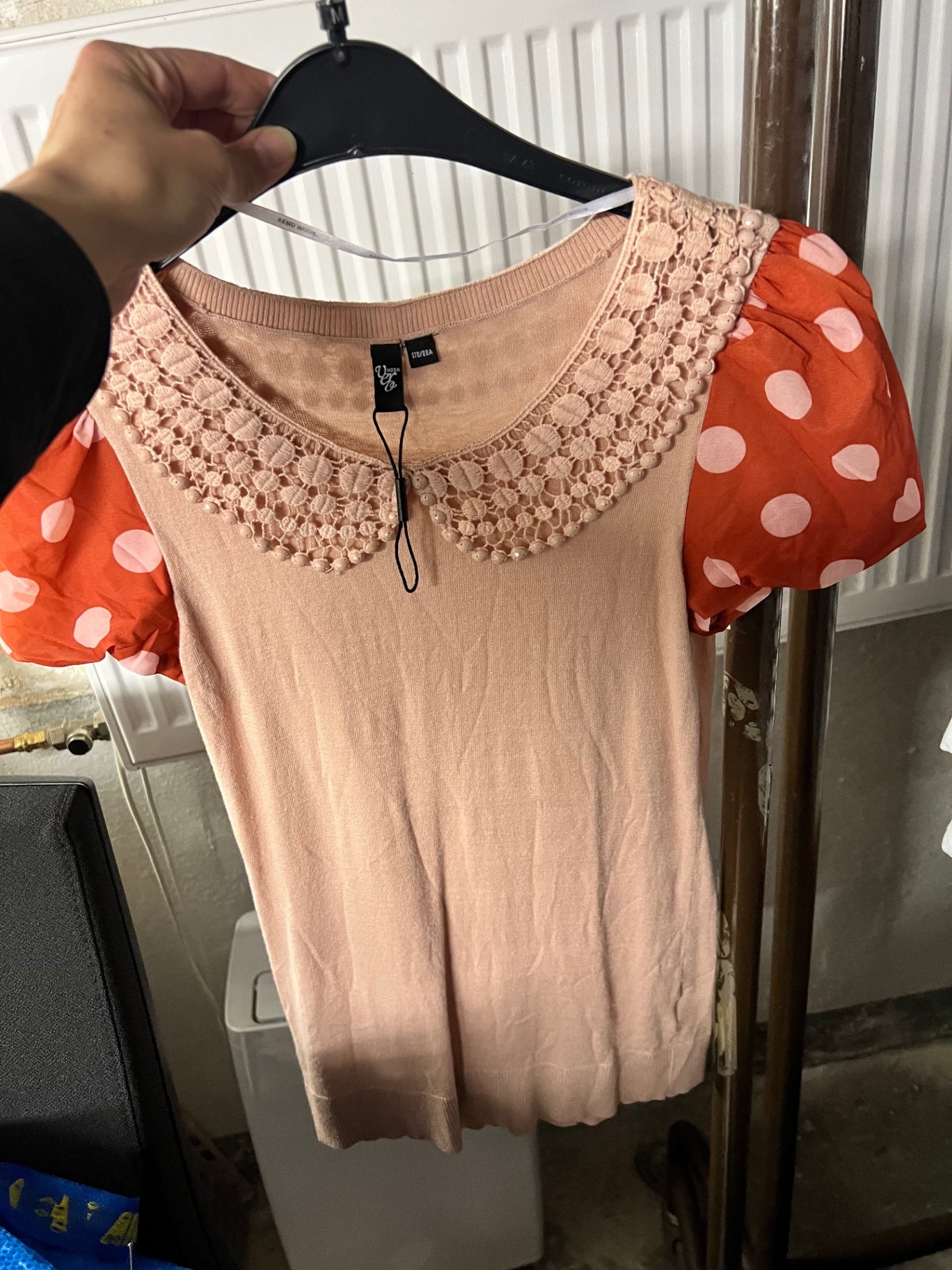 VERO MODA T-Shirt Hellrosa Größe: M
