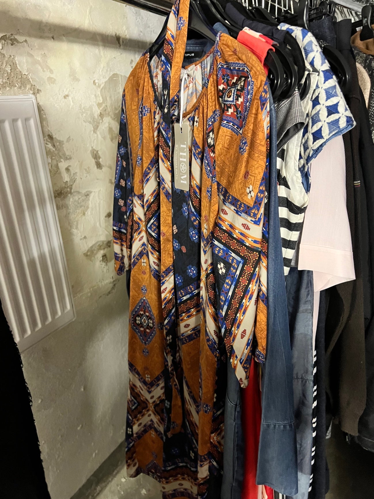 NEU Thomas Rath Bluse Orange Größe: L